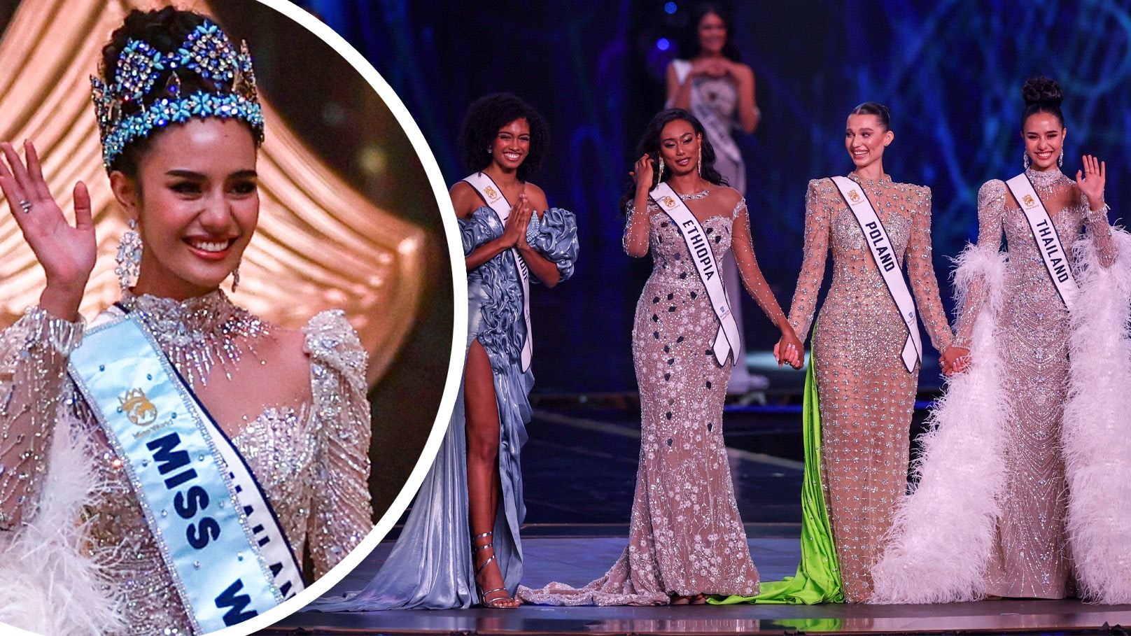 Opal Suchata aus Thailand ist "Miss World" 2025.