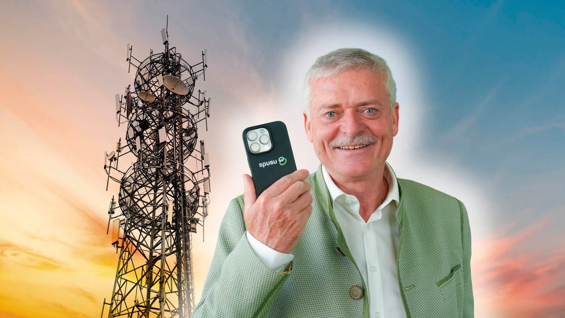 Kundenfreundlichkeit, Diskont-Tarife, keine versteckten Kosten: Gründer von spusu und CEO Franz Pichler