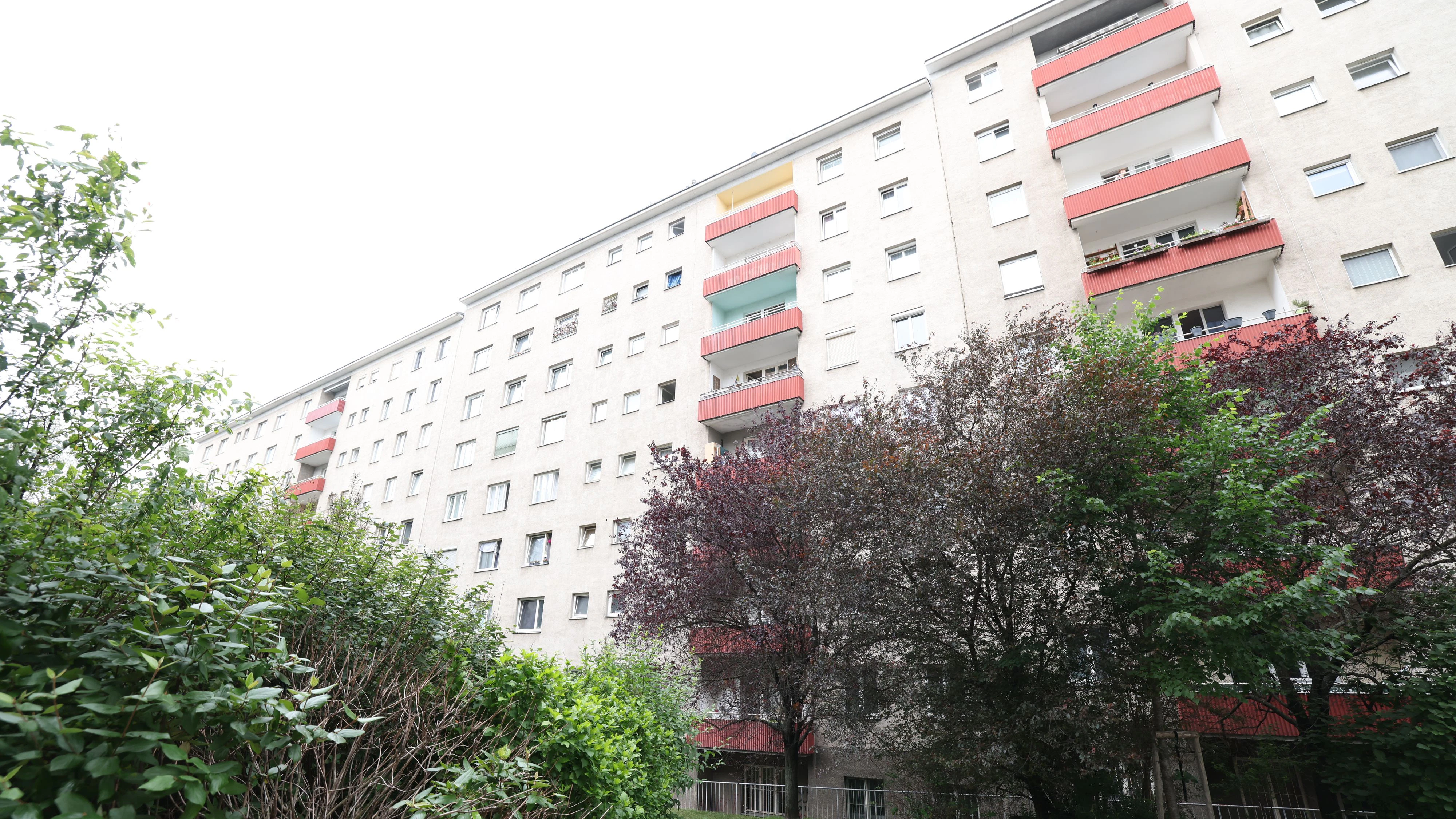 In diesem Gemeindebau in Wien-Penzing spielten sich dramatische Szenen ab.