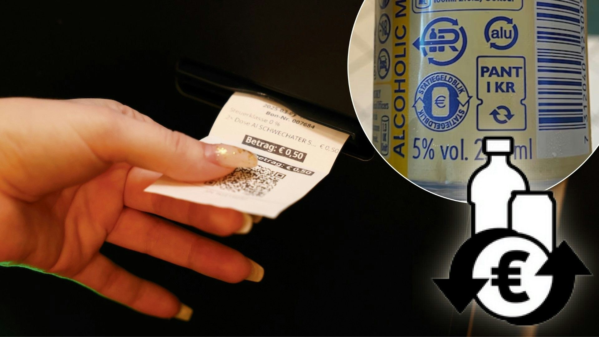 Heute.at - Zwei Pfandlogos auf einer Dose – Welches ist richtig?