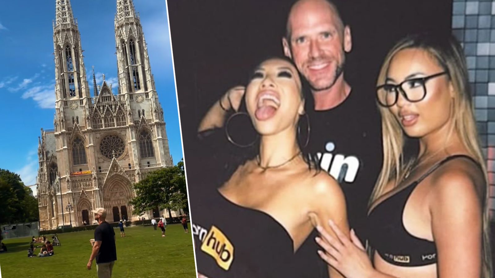 Porno-Star Johnny Sins stattet Wien gerade einen Besuch ab.