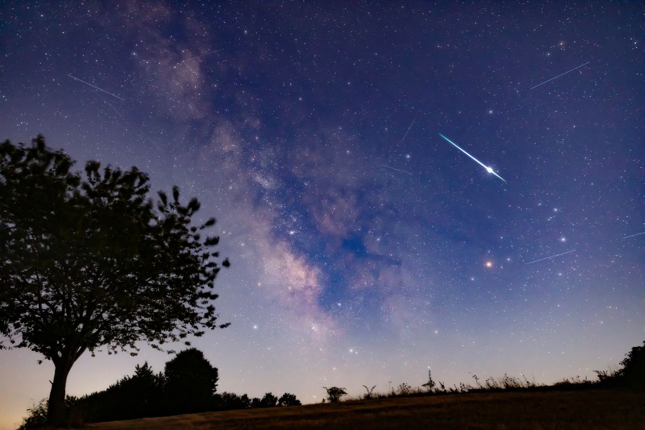 Im Juni gibt es so gut wie täglich ein Aktivitätsmaximum des einen oder anderen Meteorstroms.
