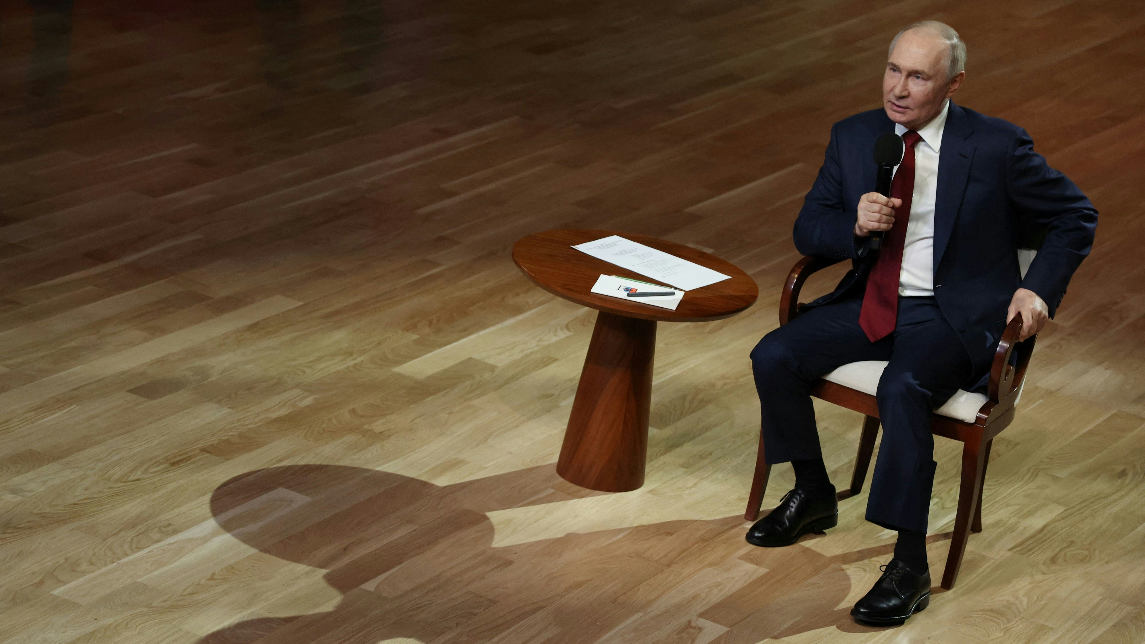 Russlands Geld an die Ukraine? Präsident Wladimir Putin würde das als Provokation auffassen