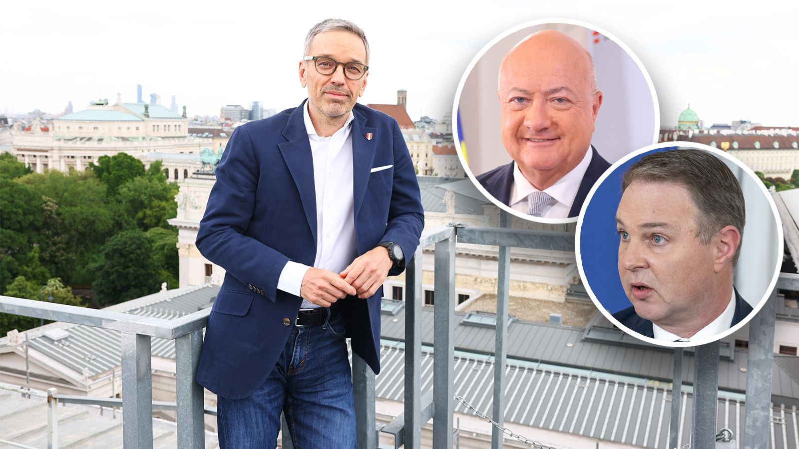 FPÖ-Chef Herbert Kickl führt in der großen 