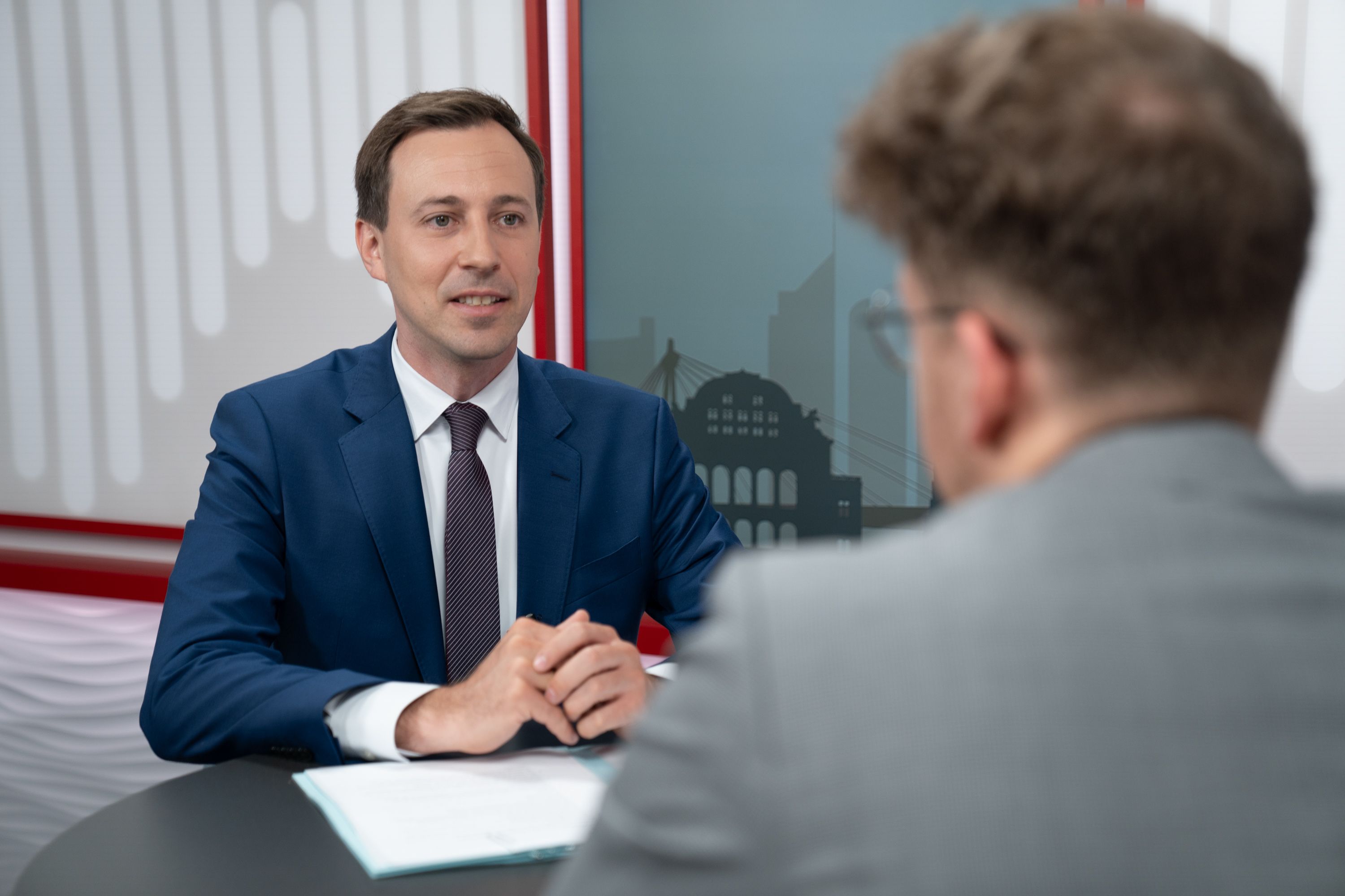 ÖVP-Generalsekretär Nico Marchetti verteidigt die 