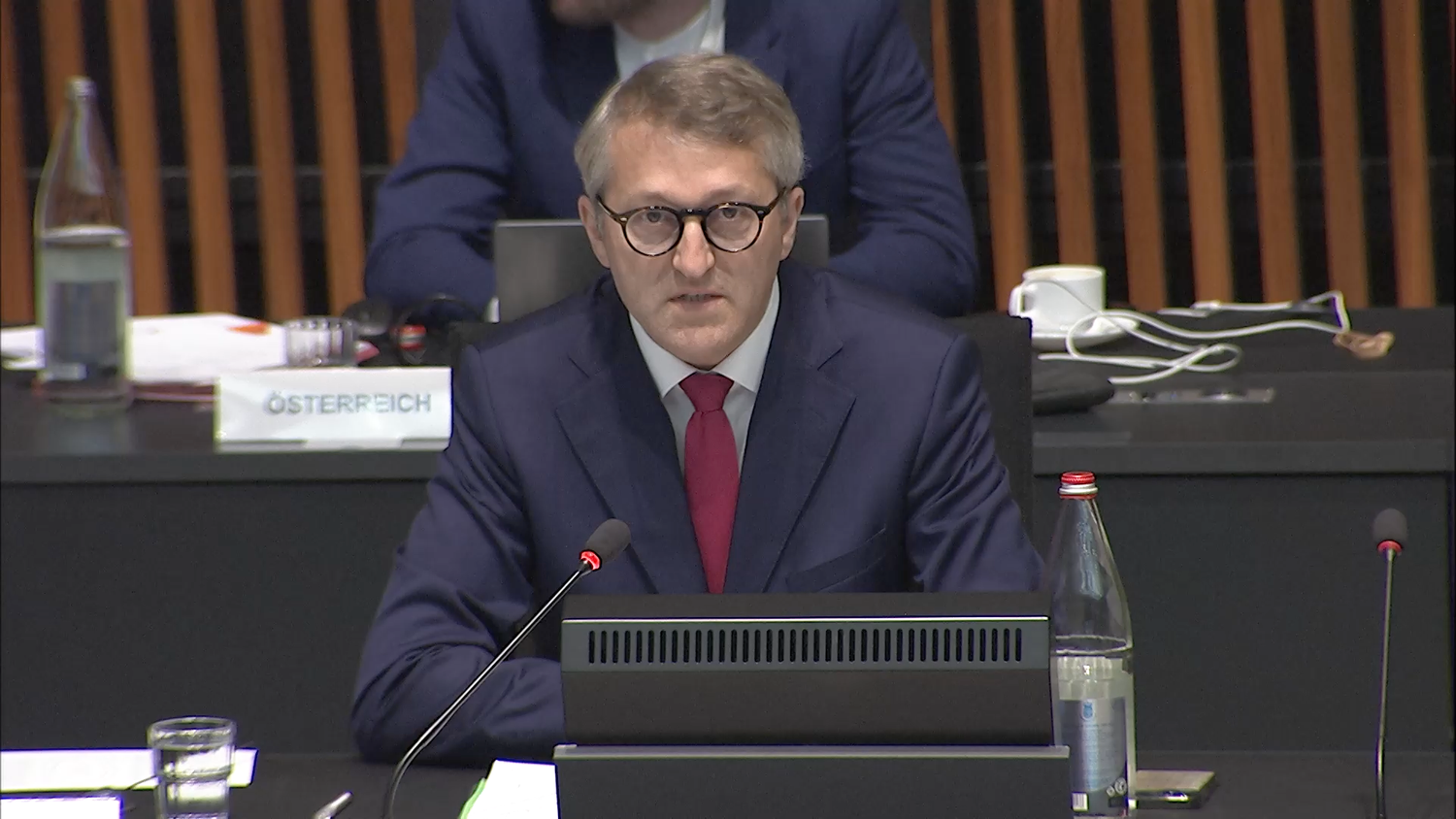 Beim EU-Rat Verkehr in Brüssel am 5. Juni 2025, Debatte am Vormittag