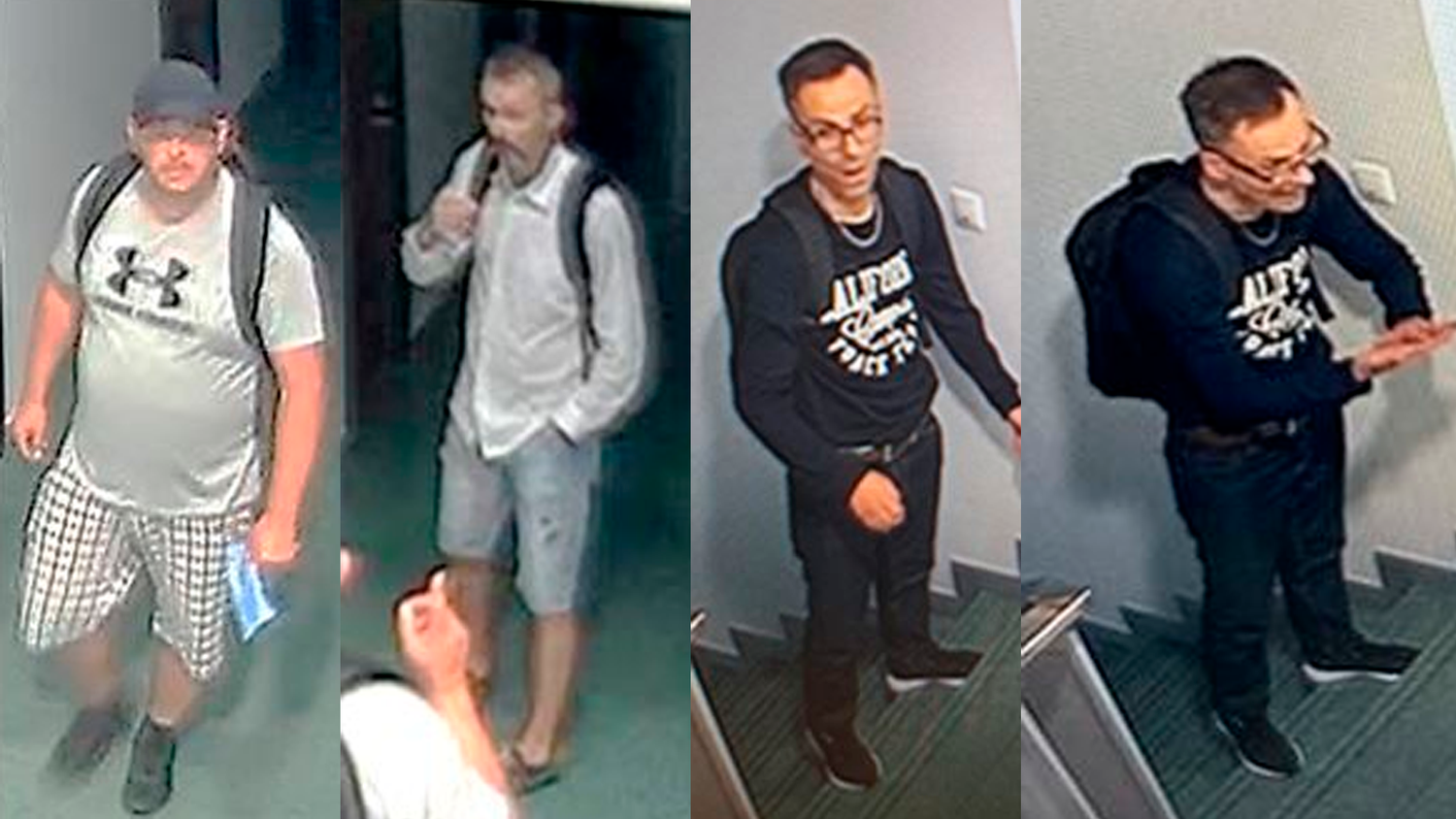 Nach diesen Männern wird in Graz gefahndet. 