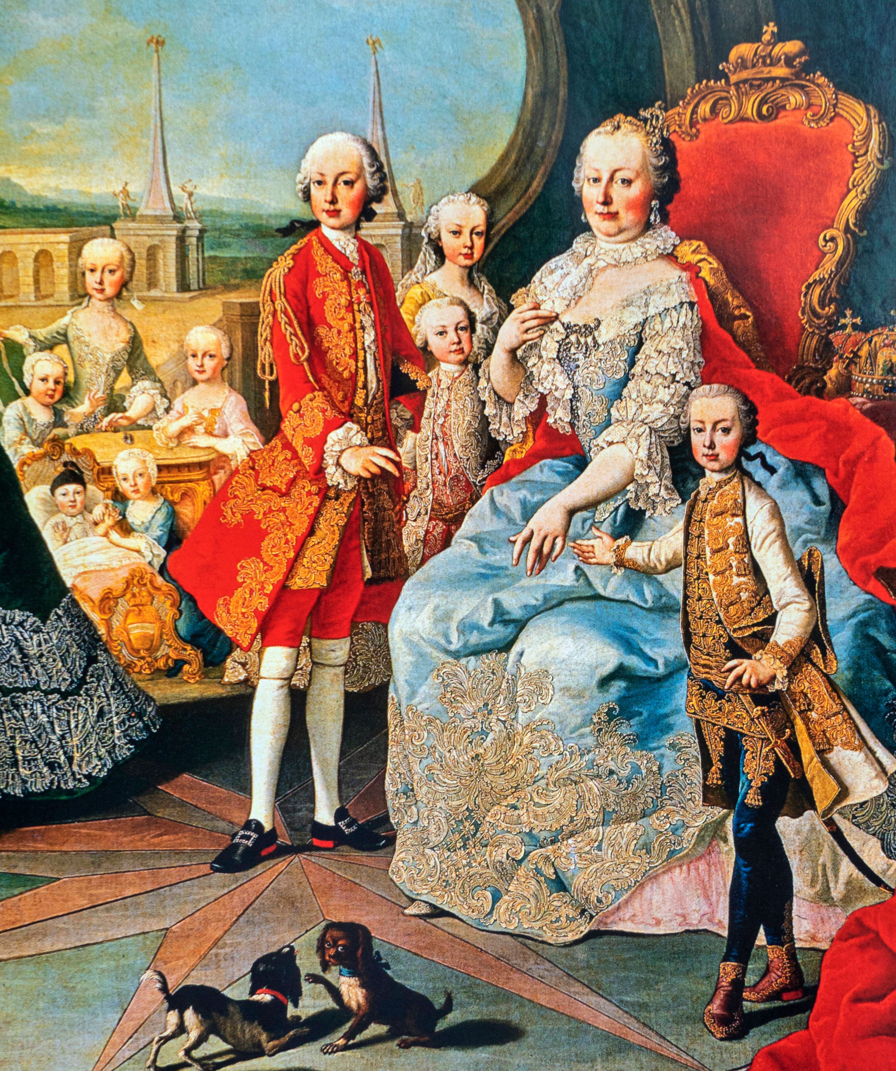 Die Habsburger verheirateten ihre Töchter, um ihr Gebiet zu vergrößern.