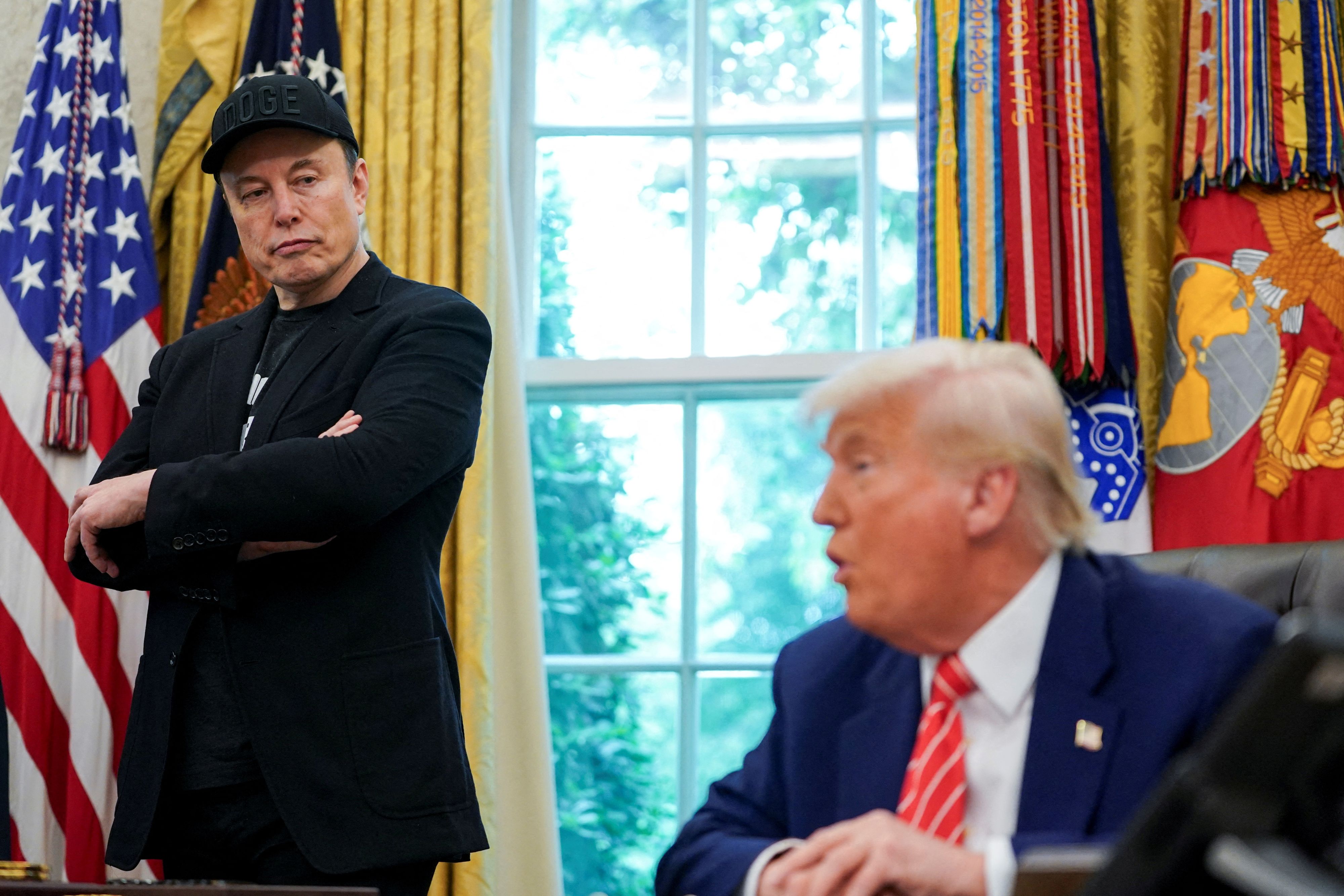 Elon Musk packt im Streit mit Us-Präsident Donald Trump nun richtig aus.