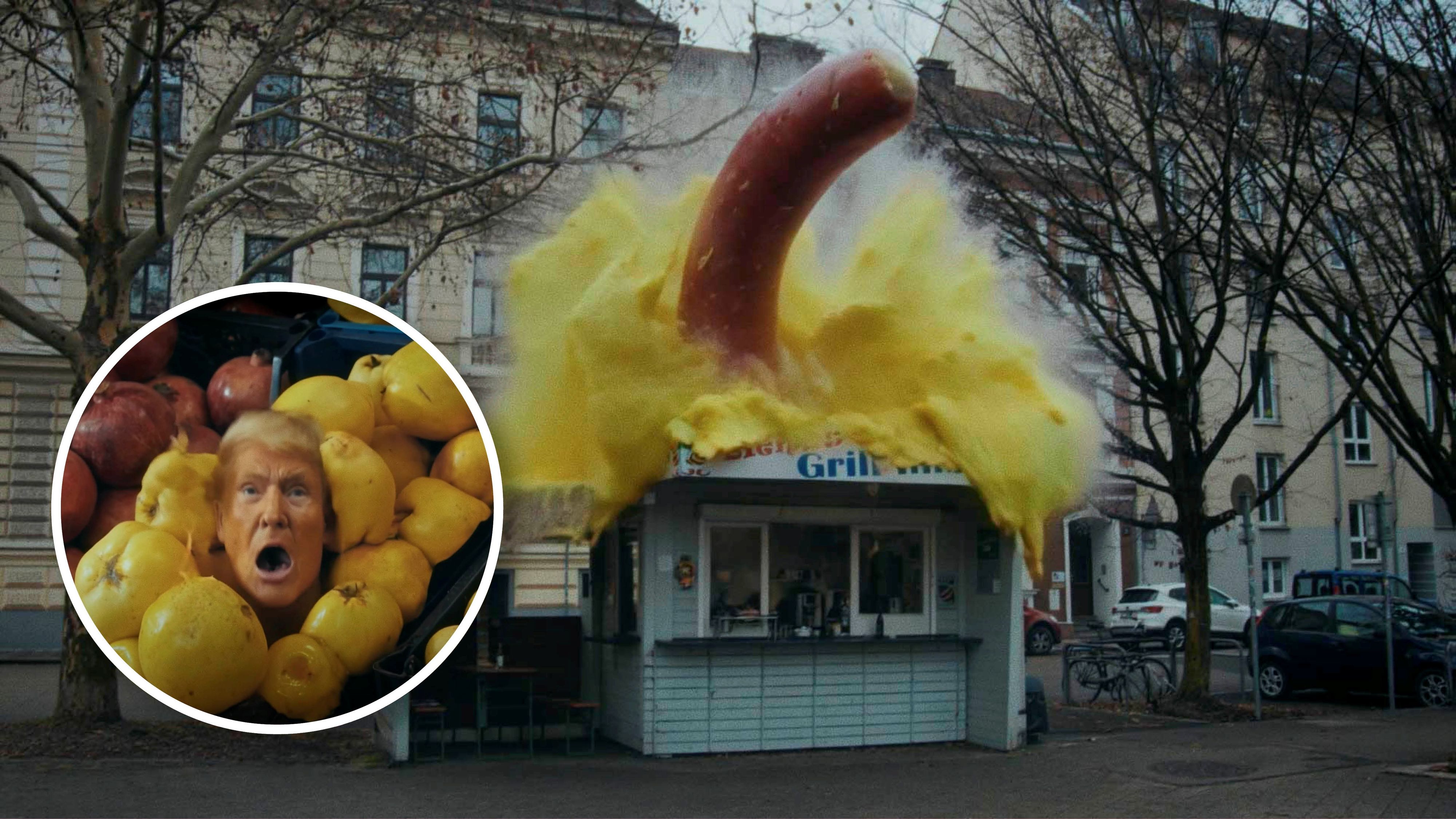 Bilder, die aufregen: Zwei Aufnahmen aus dem neuen Werbevideo des Linz Tourismus.