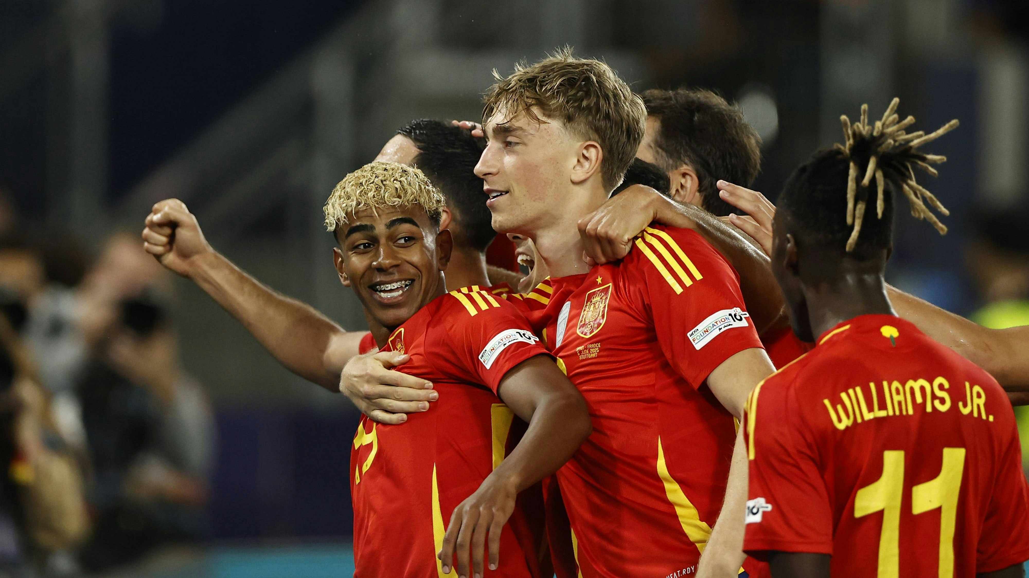 Heute.at - Spanien nach Torspektakel gegen Frankreich im Finale