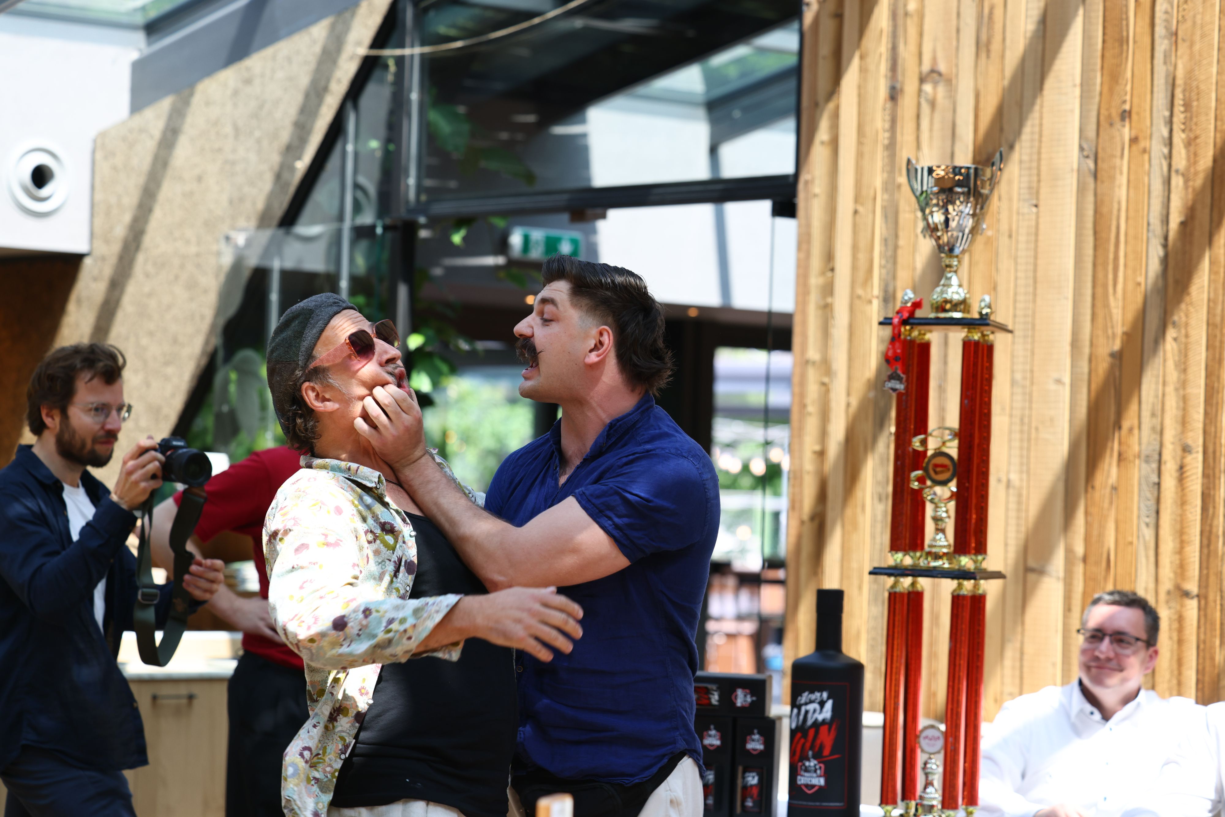 Ricky Sky legte sich mit den Zuseher an – es wurde hitzig.