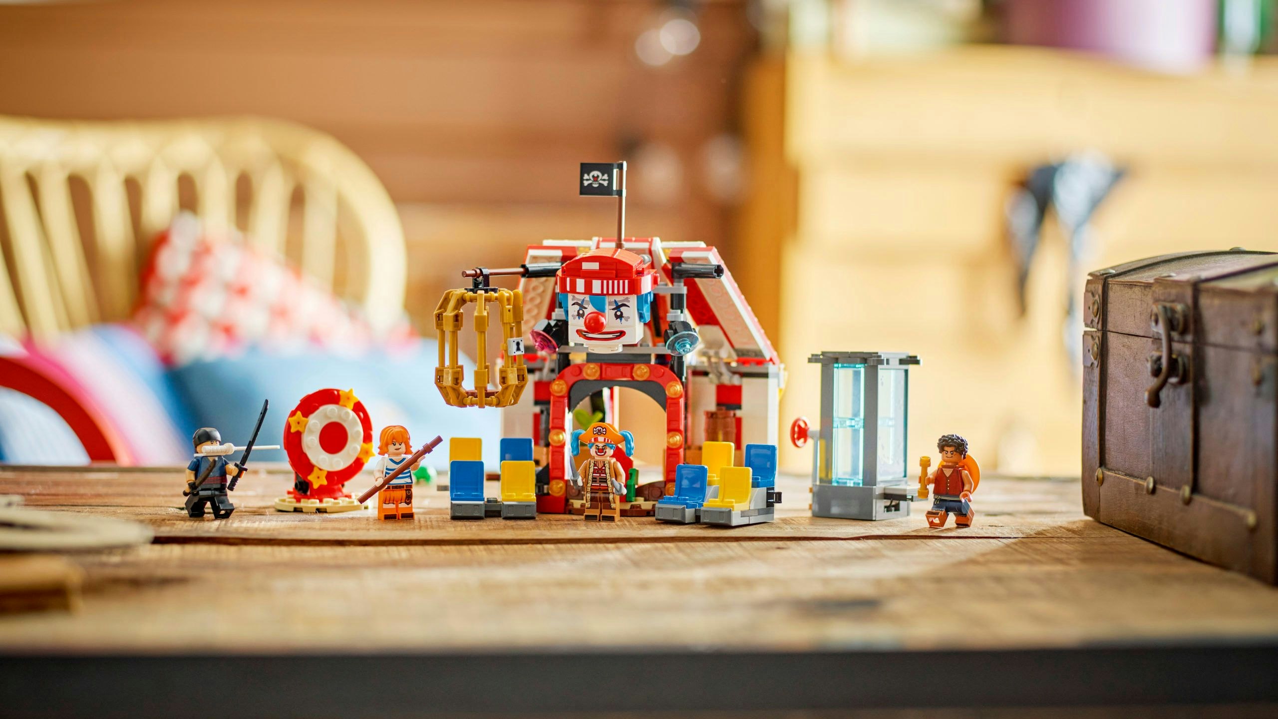 Das "Zirkuszelt von Buggy dem Clown"-Set bietet Baumeister:innen jede Menge Spielspaß