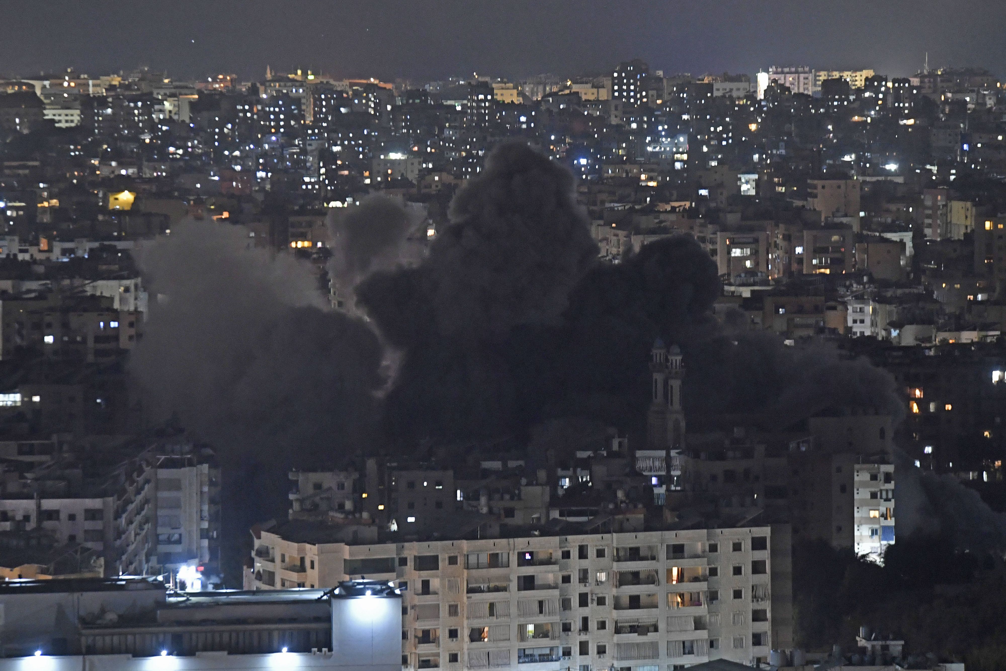 Die israelische Luftwaffe hat in der Nacht auf Freitag die südlichen Vororte der libanesischen Hauptstadt Beirut angegriffen