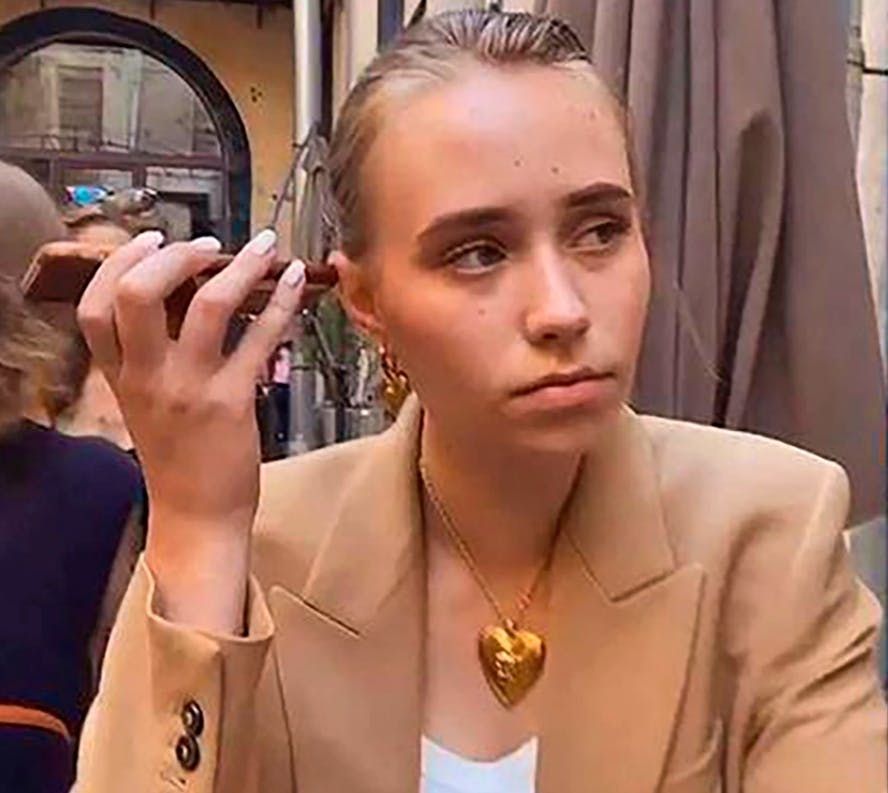 Elizaveta Krivonogikh (22) soll die uneheliche Tochter des russischen Präsidenten Wladimir Putin (72) sein.