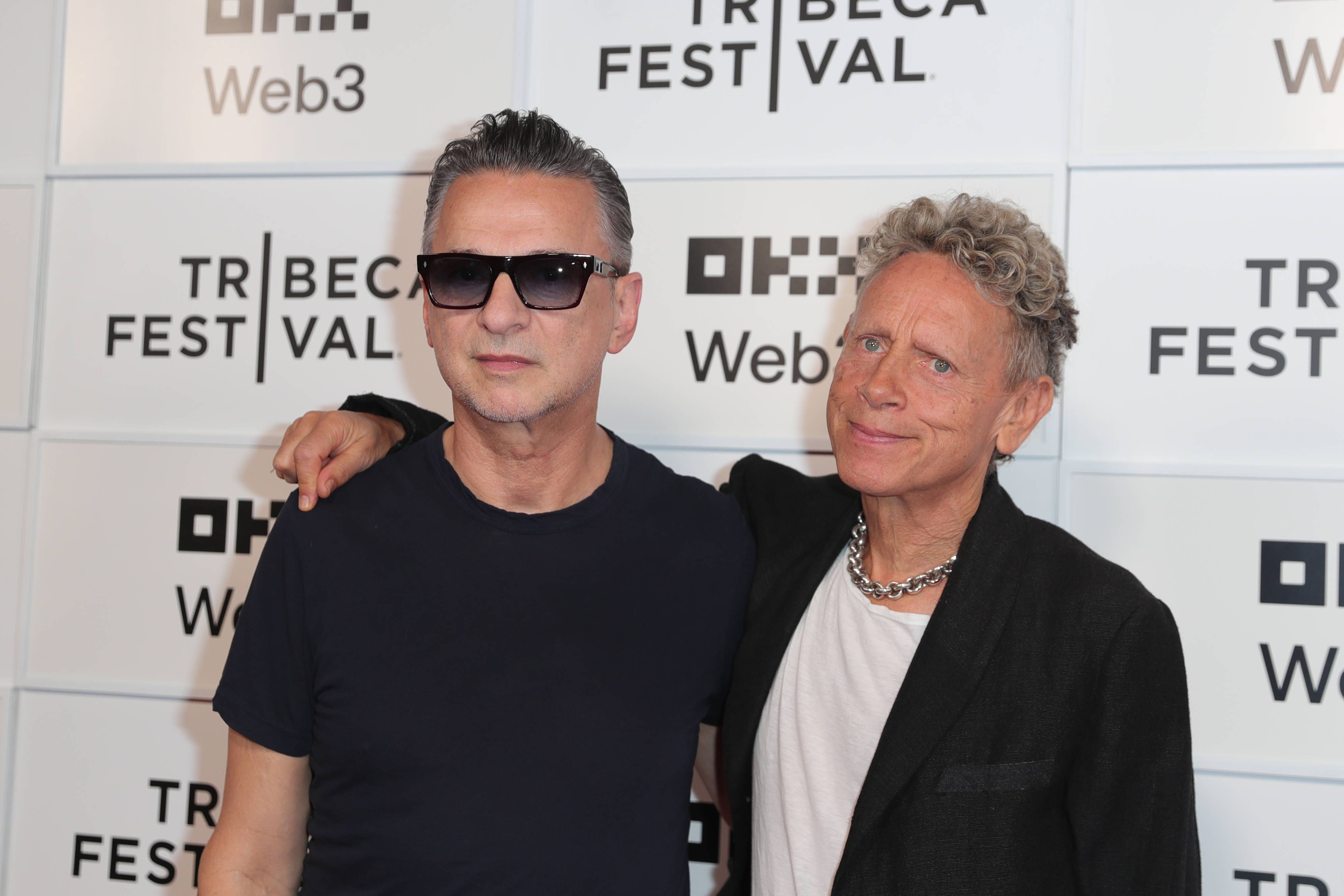 Dave Gahan (l.) und Martin Gore haben 