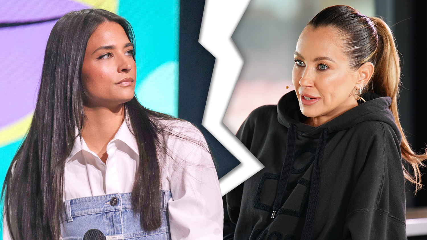 Sandy (r.) erzählt und lacht über einen Vorfall mit Amiras Sohn. Da platzt der 32-Jährigen der Kragen.