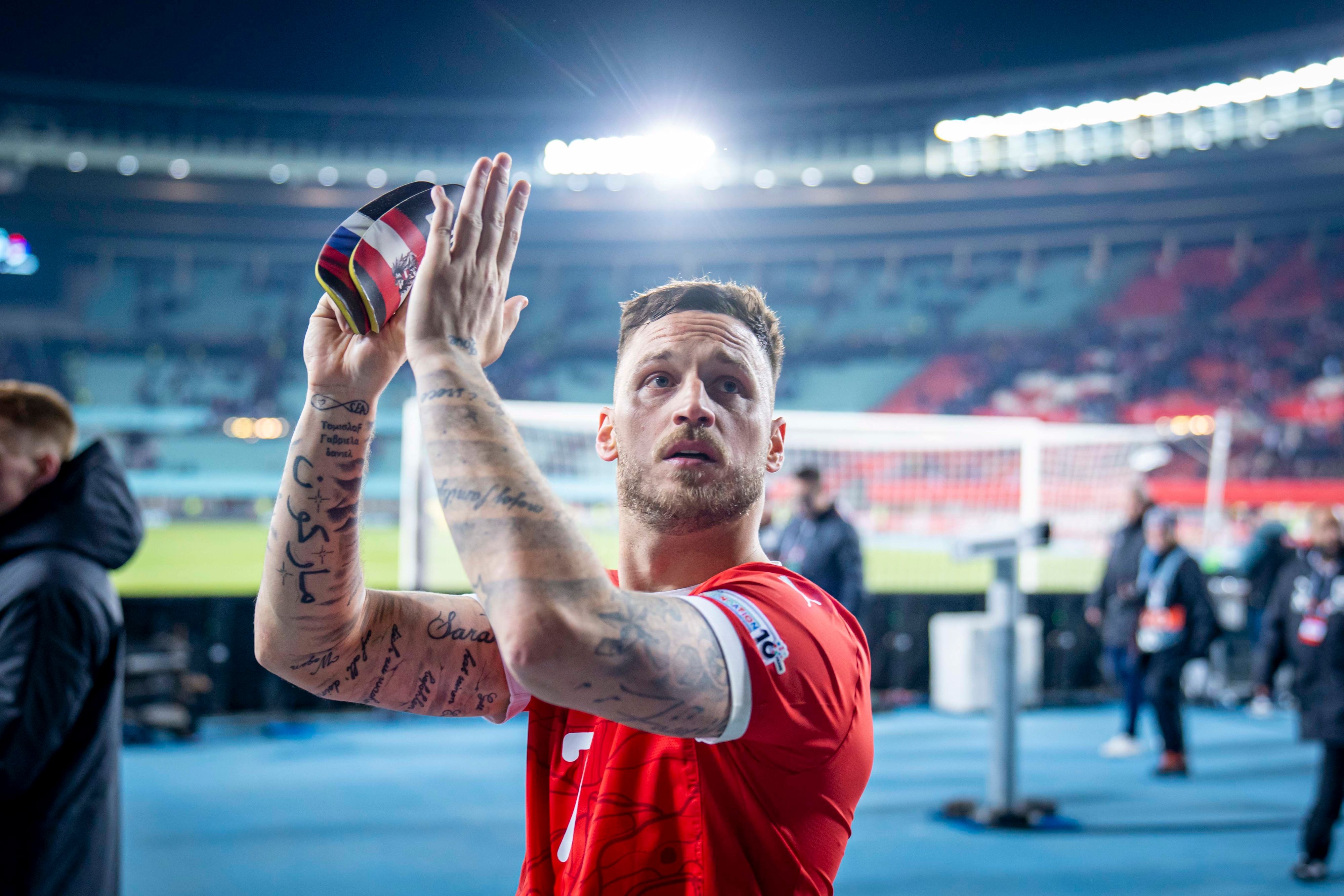 ÖFB-Star Marko Arnautovic. 