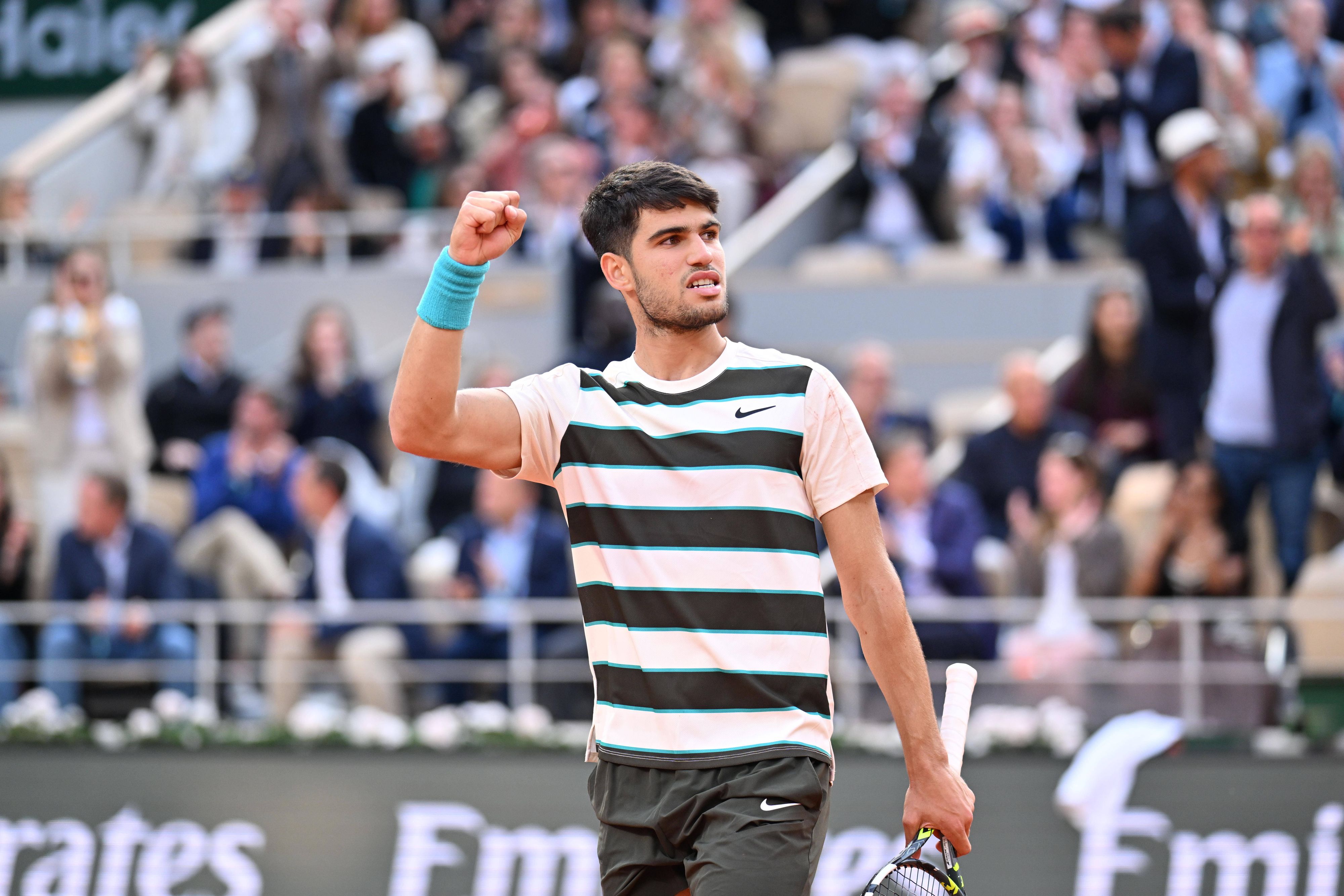 Carlos Alcaraz verteidigte seinen Titel bei den French Open. 
