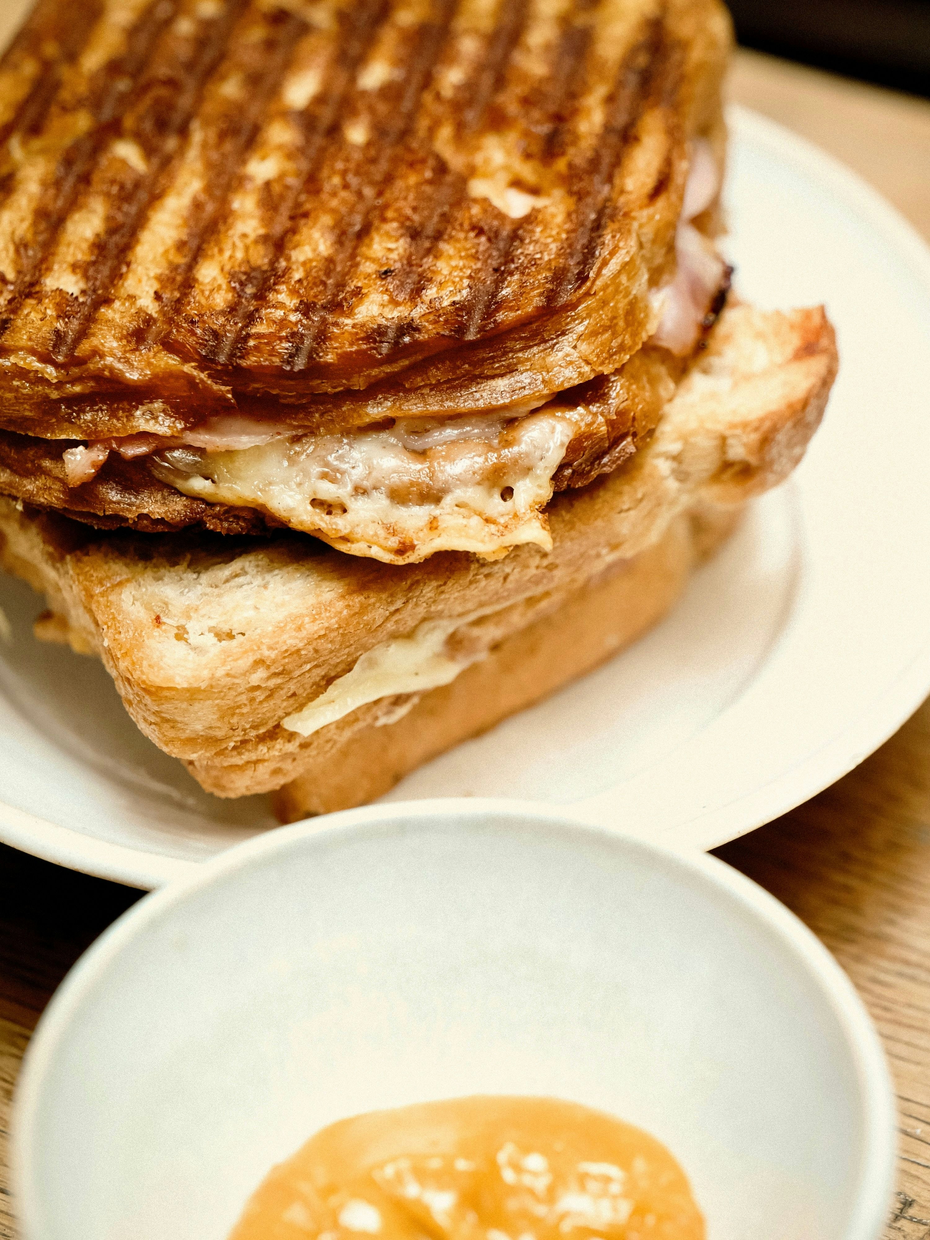 Der angeblich "weltbeste Schinken-Käse-Toast".