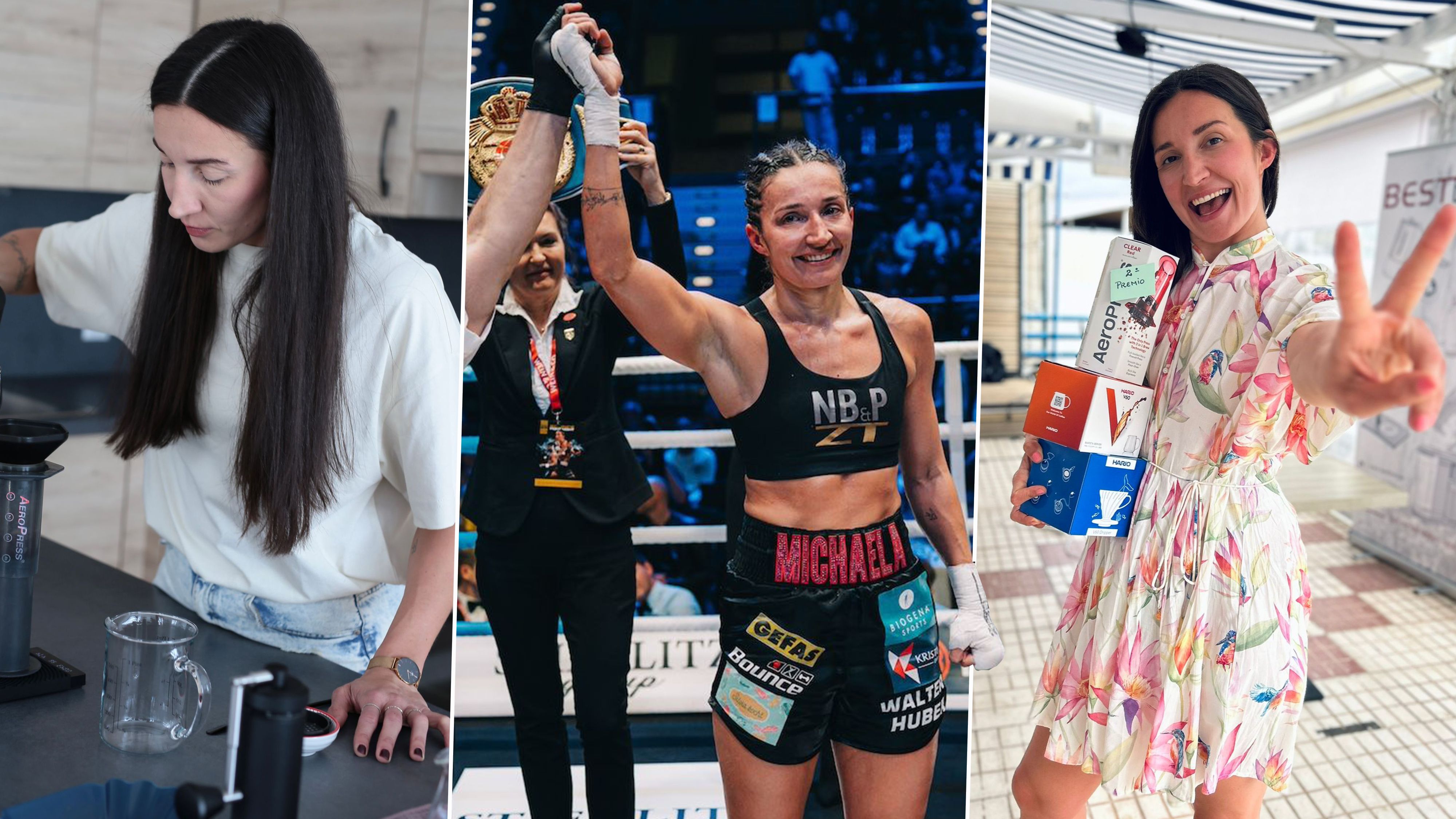 Die Box-Weltmeisterin hat große Ziele, nicht nur im Ring.