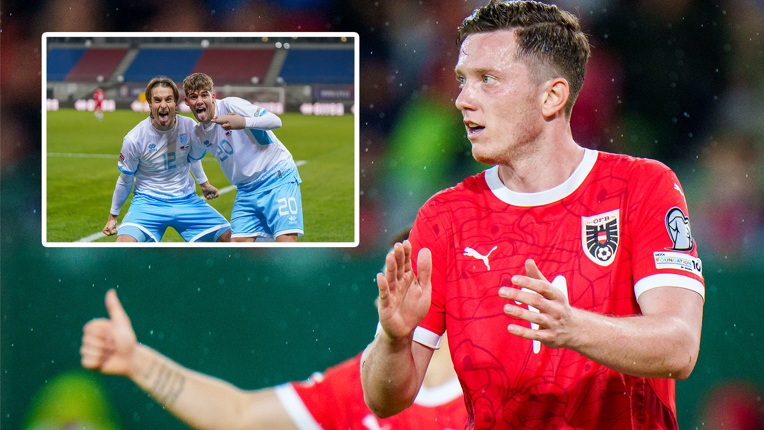 ÖFB-Stürmer Michael Gregoritsch möchte auch gegen San Marino treffen. 