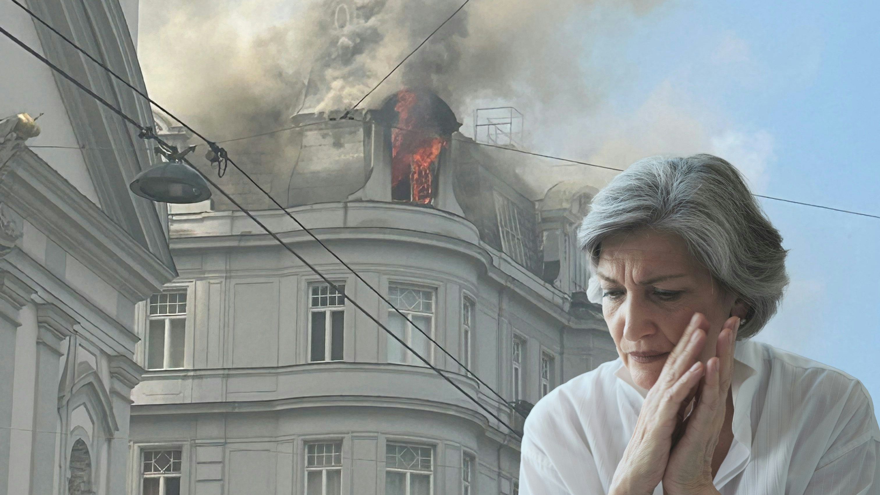 Heute.at - Brand in Portisch-Haus – Bewohnerin zittert um Katzen