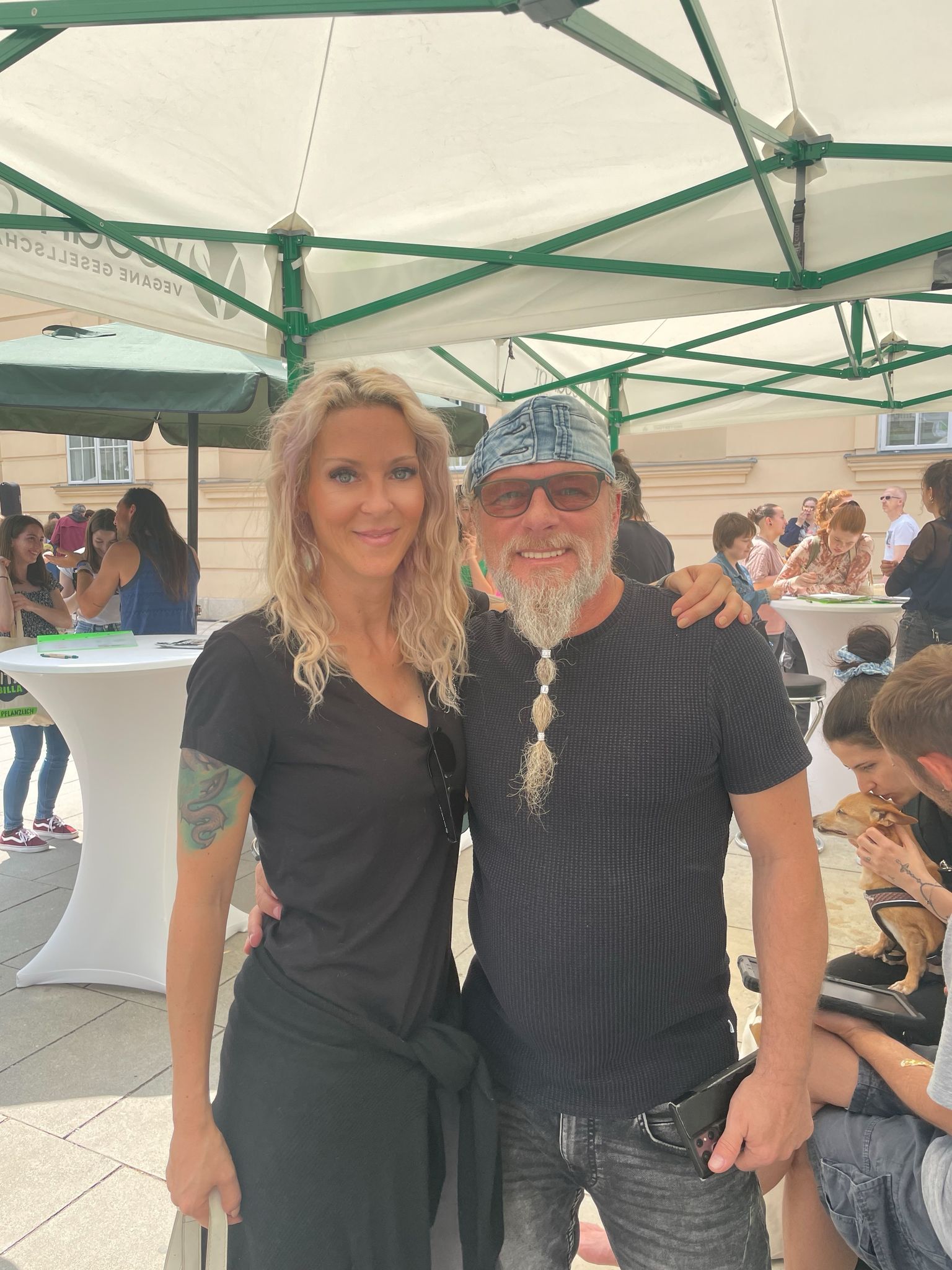 Simone Lugner und Thomas Forstner leben beide vegan