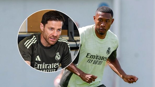 Heute.at - Alaba beim ersten Real-Training von Coach Alonso dabei