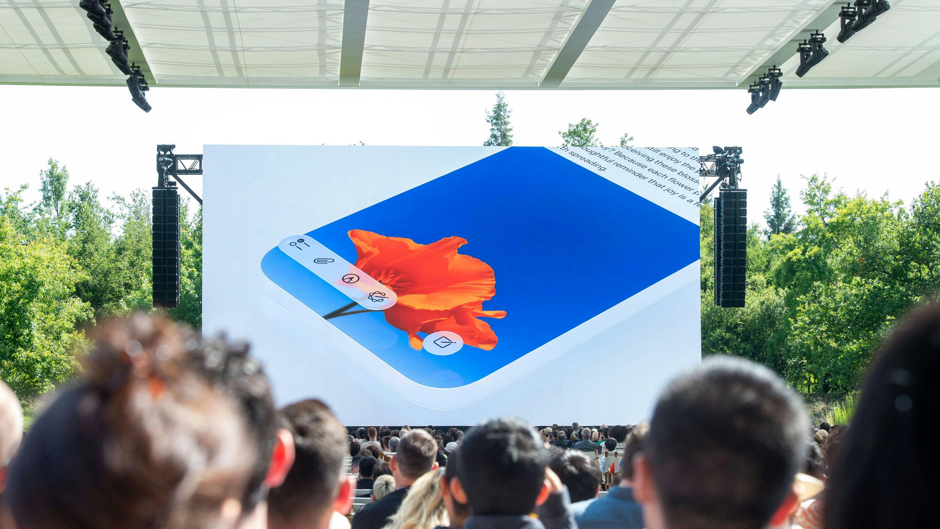 Apple präsentierte an der Keynote die neue Optik «Liquid Glass».