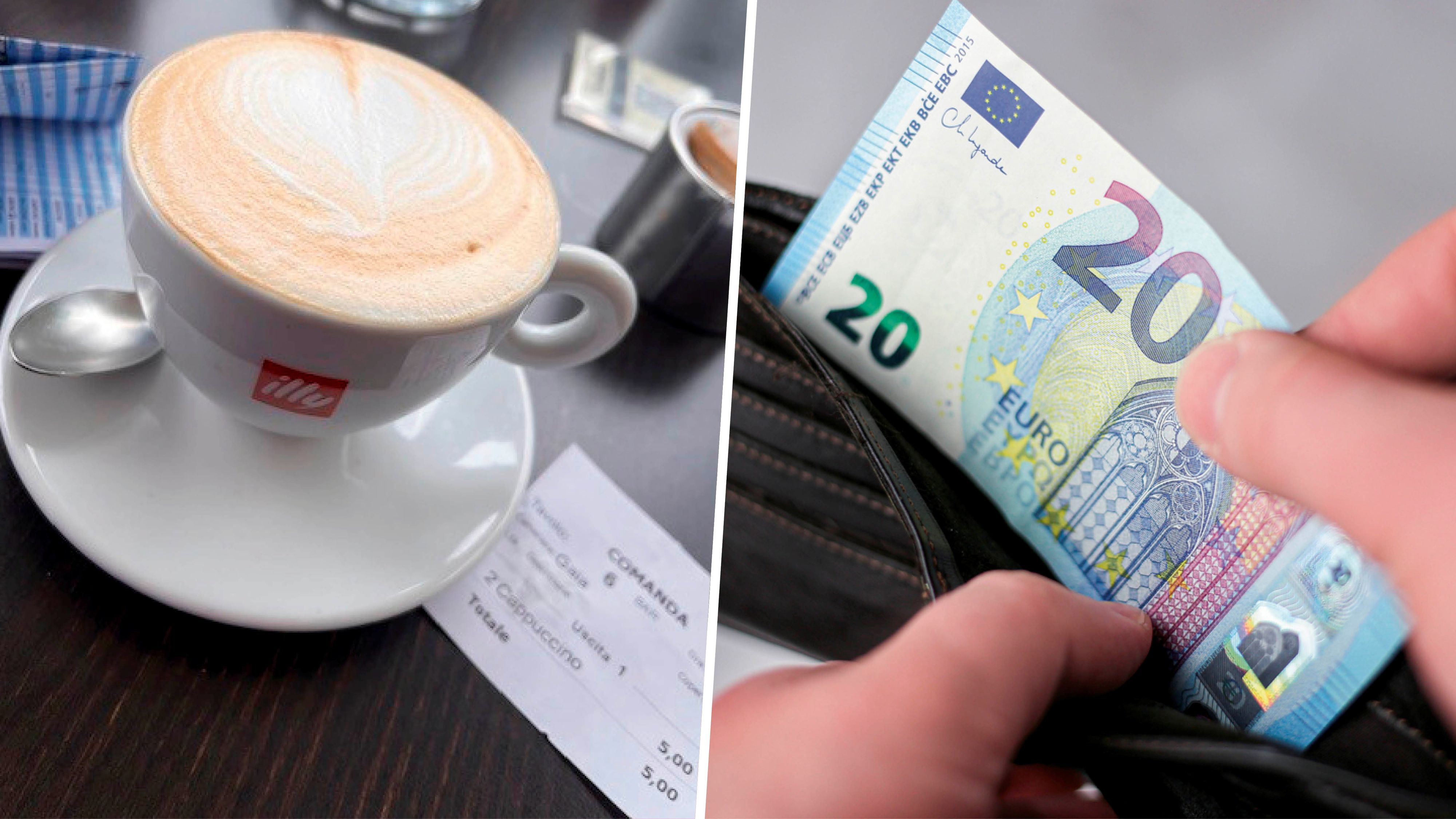 Ein Tourist wunderte sich sehr über den günstigen Cappuccino-Preis in Italien. (Symbolbild)