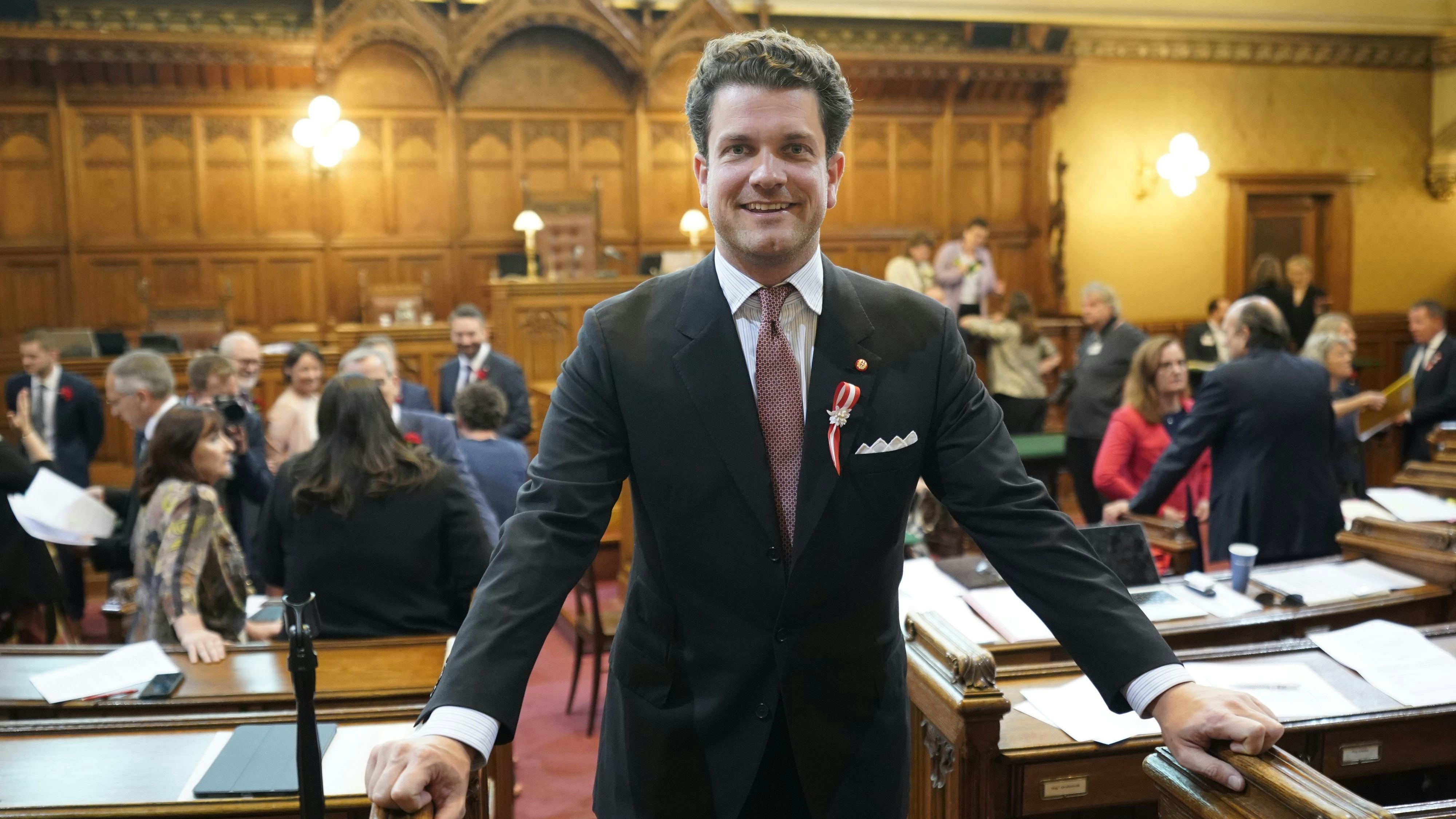 Die Familie Gudenus prägt die FPÖ seit Jahren. Deren jüngster Politiker, Clemens Gudenus, sitzt nun im Wiener Landtag.