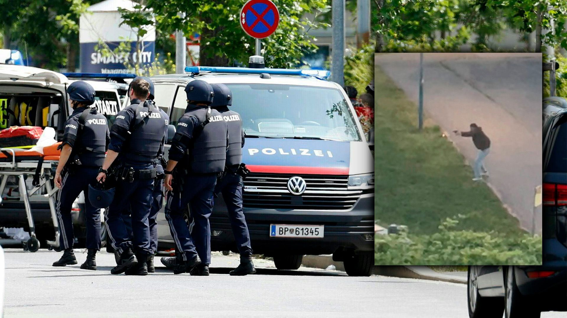 Im Internet werden Videos verbreitet, die mit dem Amoklauf in Graz nichts zu tun haben. 