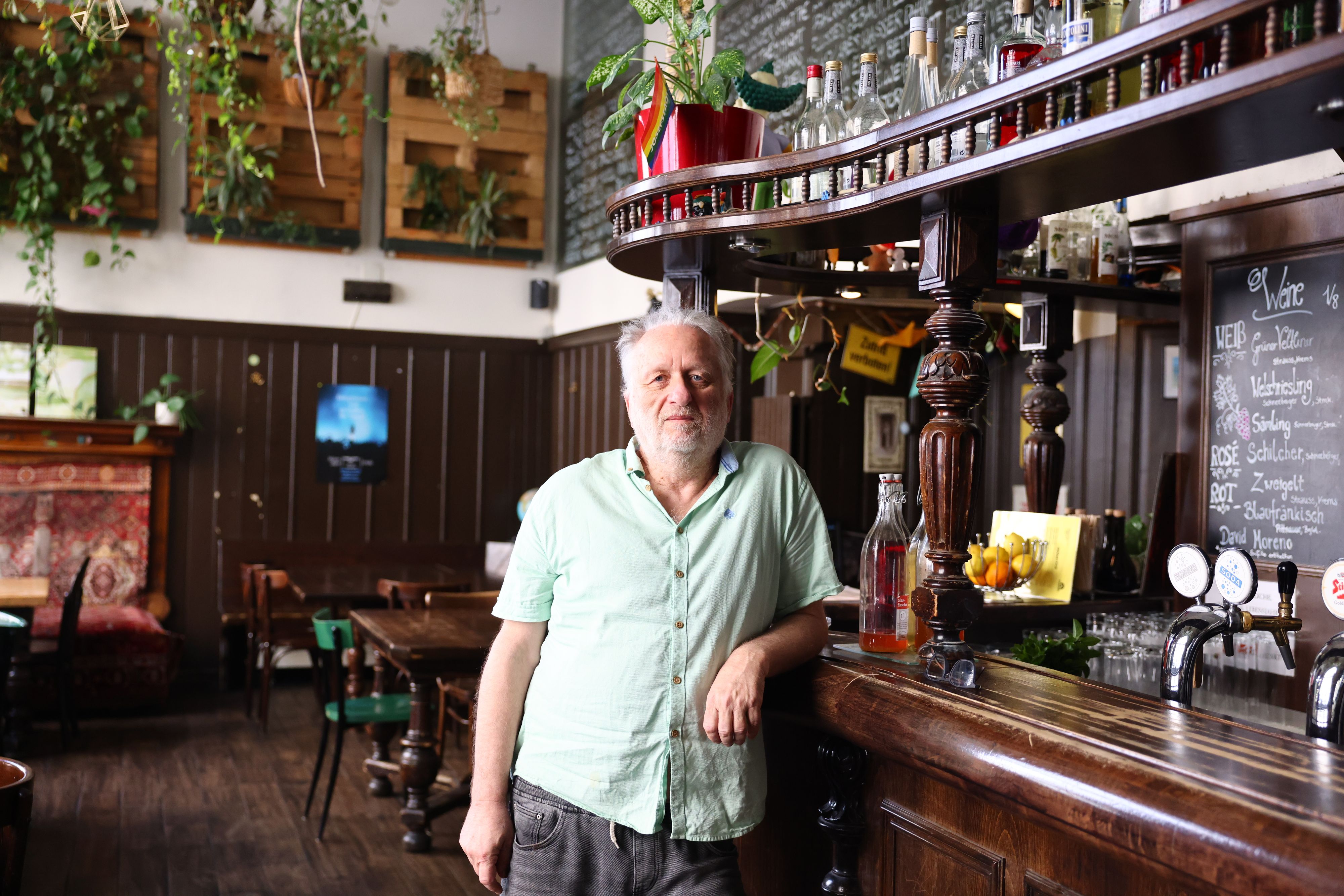 Besitzer Hans Litsauer ist bereit für den Ruhestand. Das legendäre Lokal 