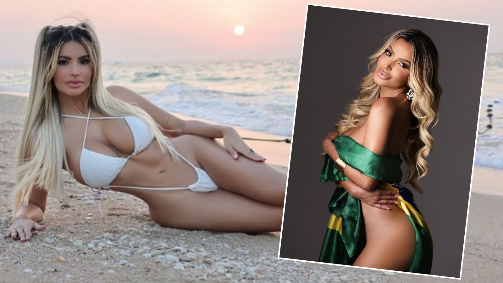 Janaina Prazeres hat eine Million Euro in ihre Schönheit investiert.