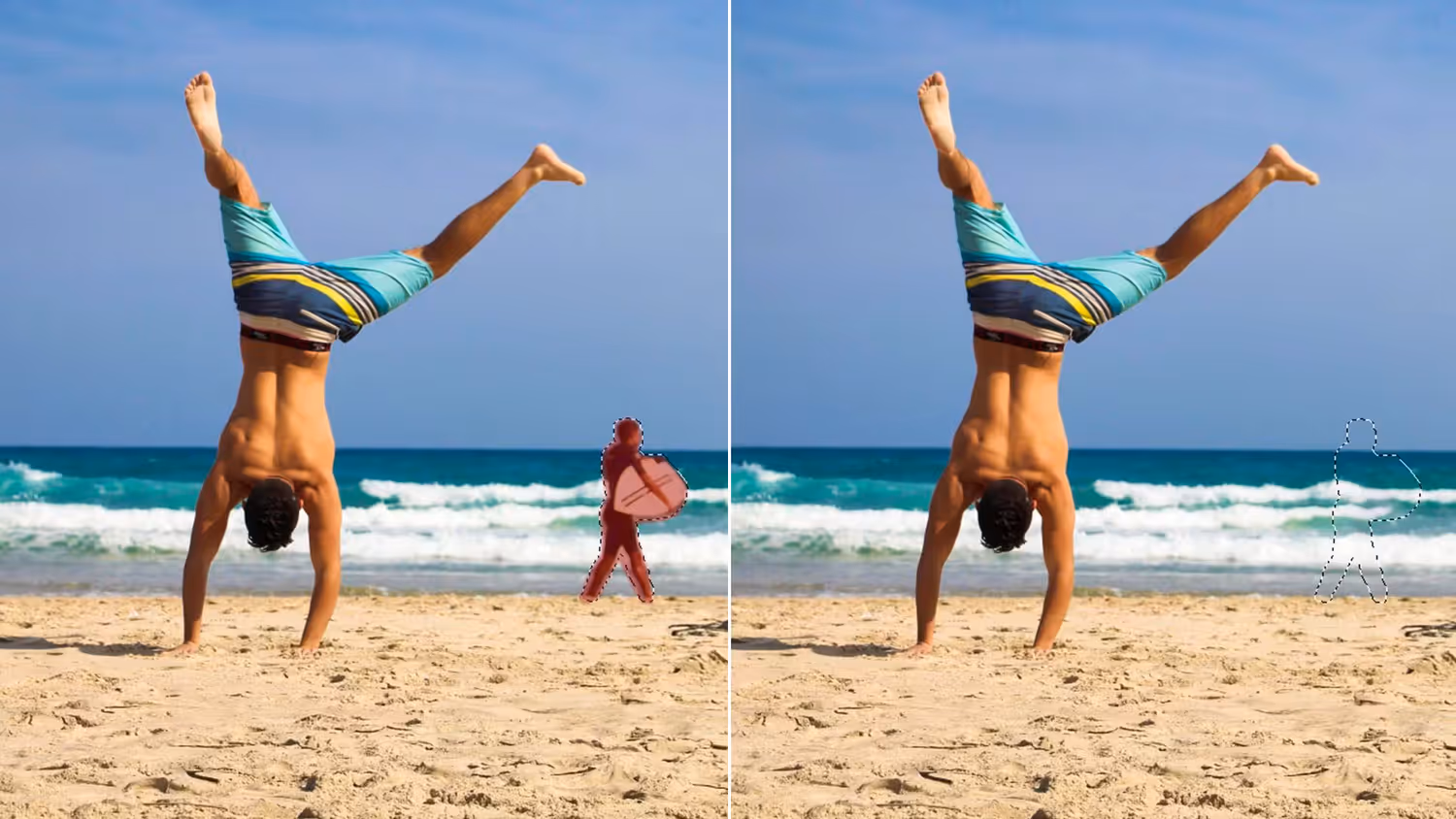 Lief jemand durchs Bild? Egal, der wird einfach gelöscht.