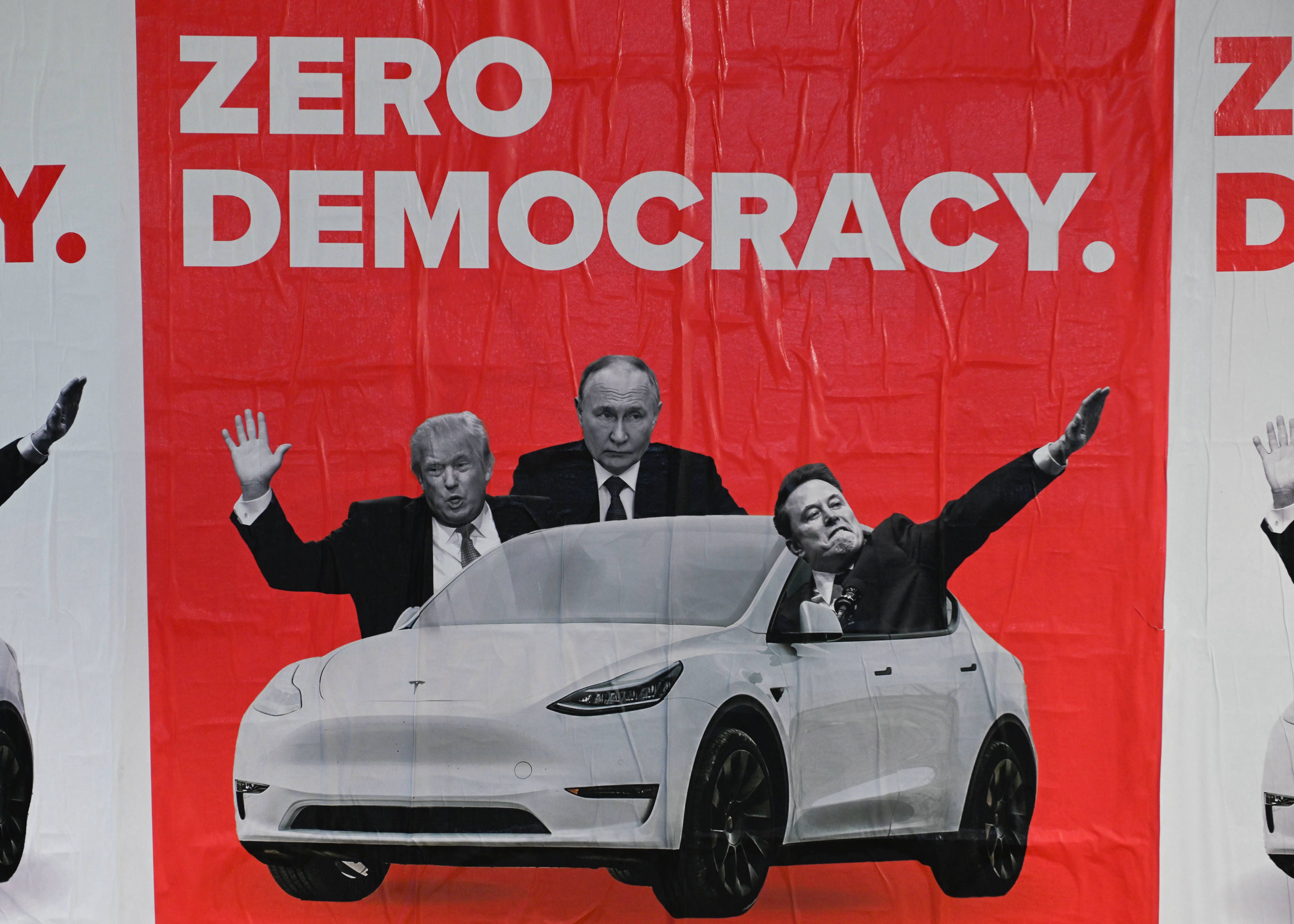 Der Verkaufs-Einbruch bei Tesla wird weitgehend auf die Rolle von Elon Musk für die US-Regierung zurückgeführt.