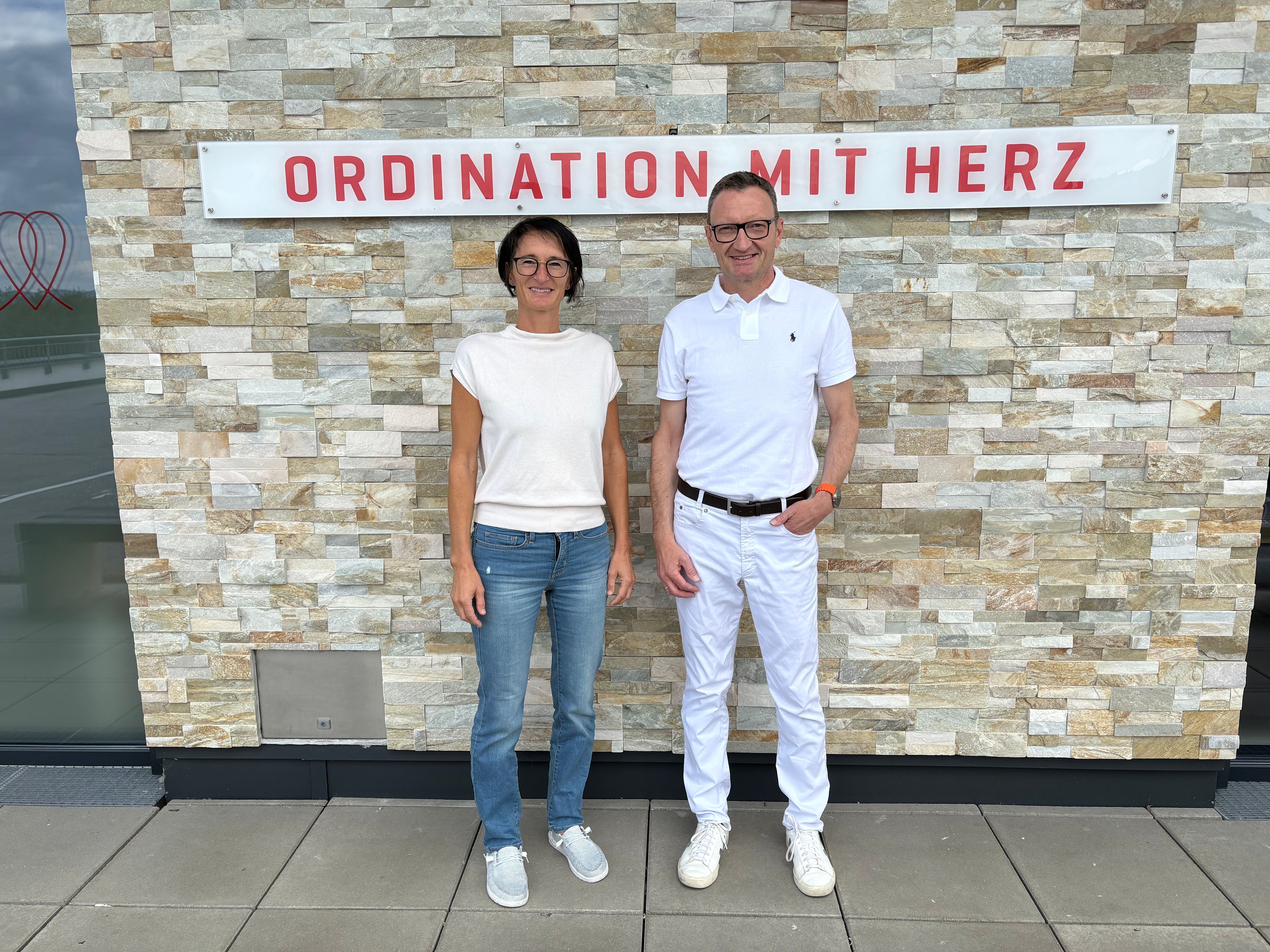 Dr. Martina Langthallner-Heinzl und Dr. Gerald Fischerlehner