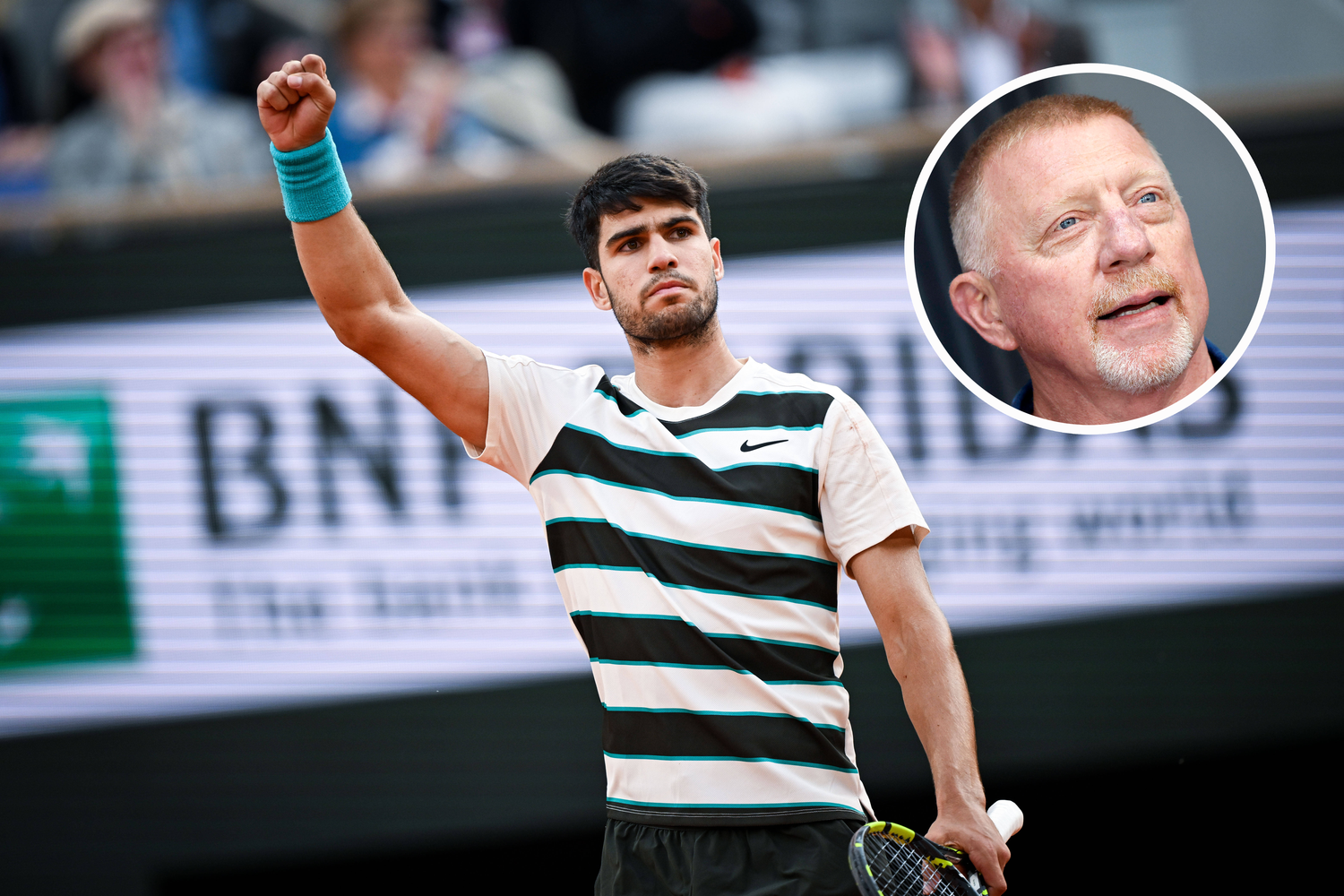 Boris Becker schwärmt von Carlos Alcaraz.