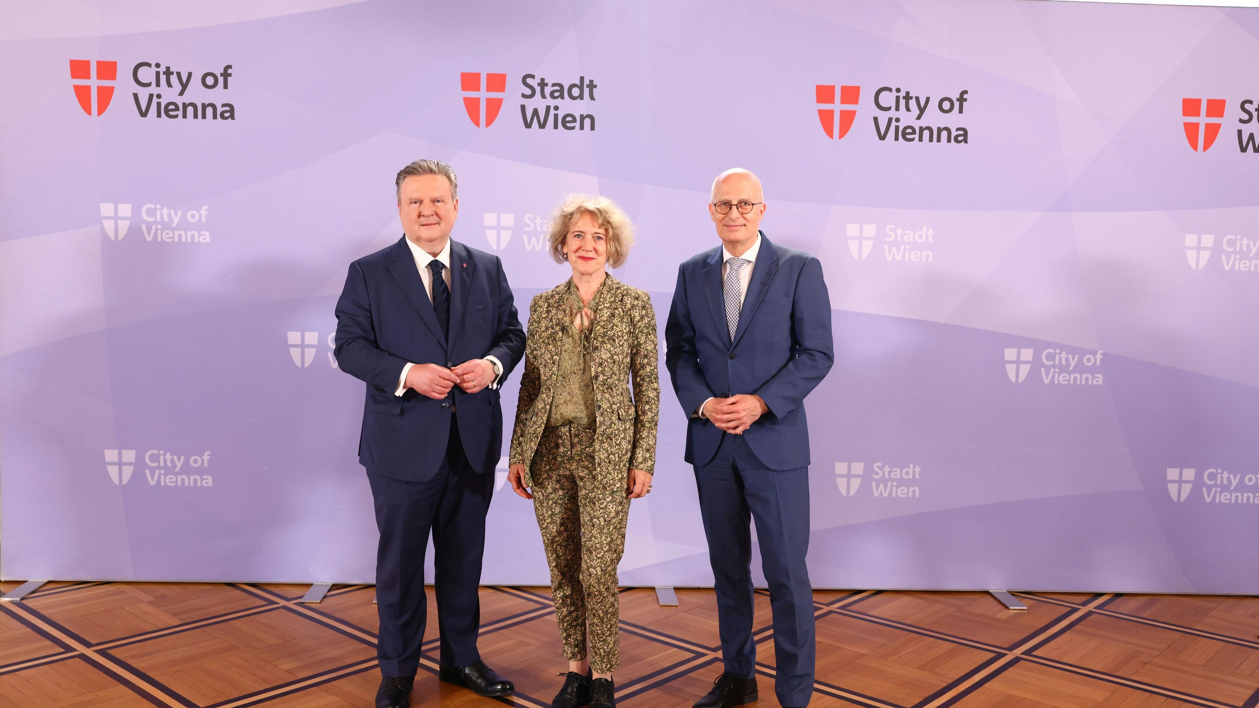 Großes Städte-Treffen in Wien.
