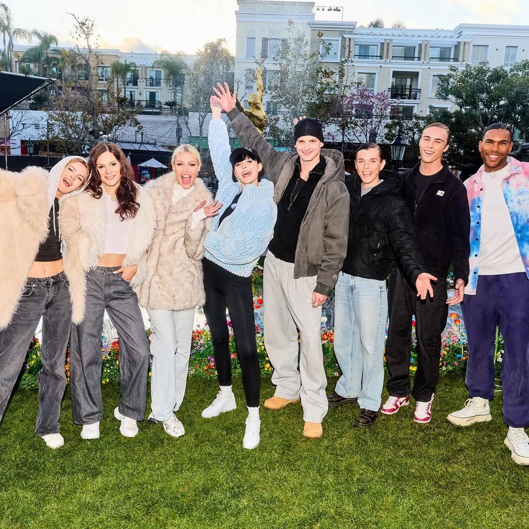 Zoe, Canel, Dani, Magdalena, Pierre, Jannik, Moritz und Eliob (v.l.) standen im Halbfinale von 