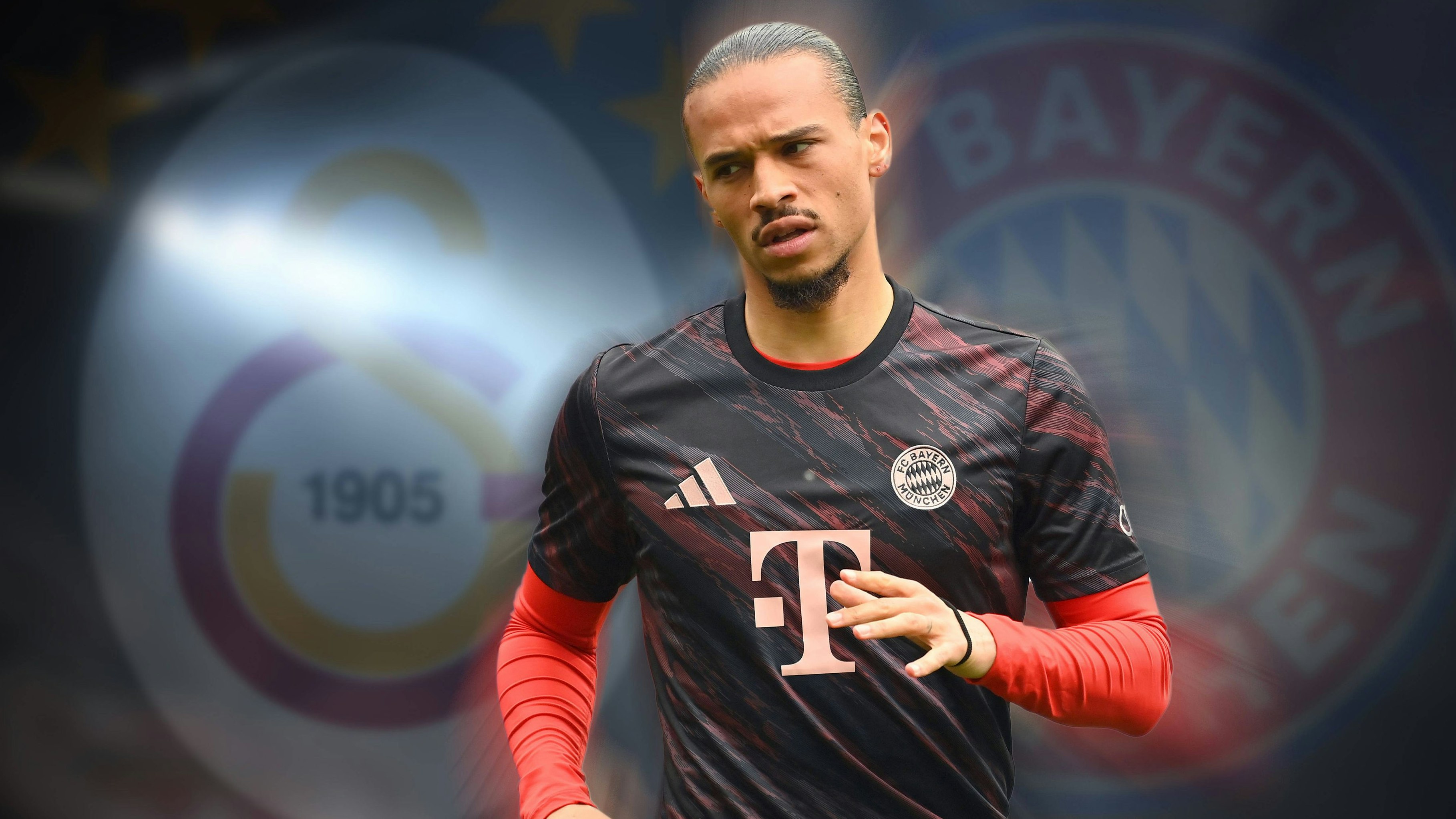 Fußball-Star Leroy Sane. 