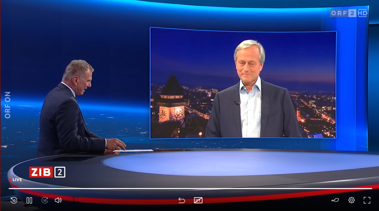 Norbert Urabl, Administrator und Stellvertreter der Direktorin der betroffenen Schule, am Mittwochabend in der 