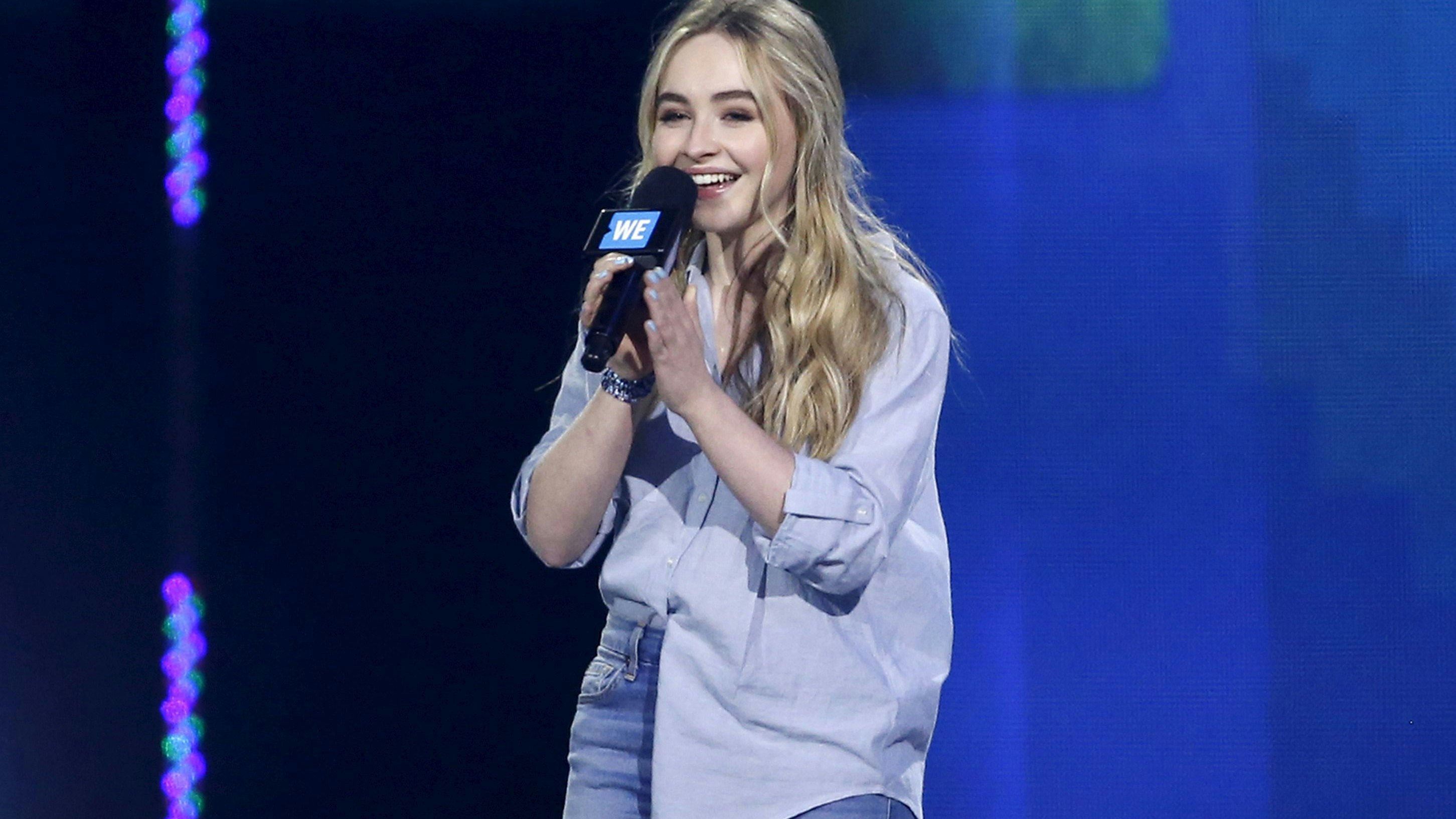 So sah Sabrina Carpenter noch vor ein paar Jahren aus.