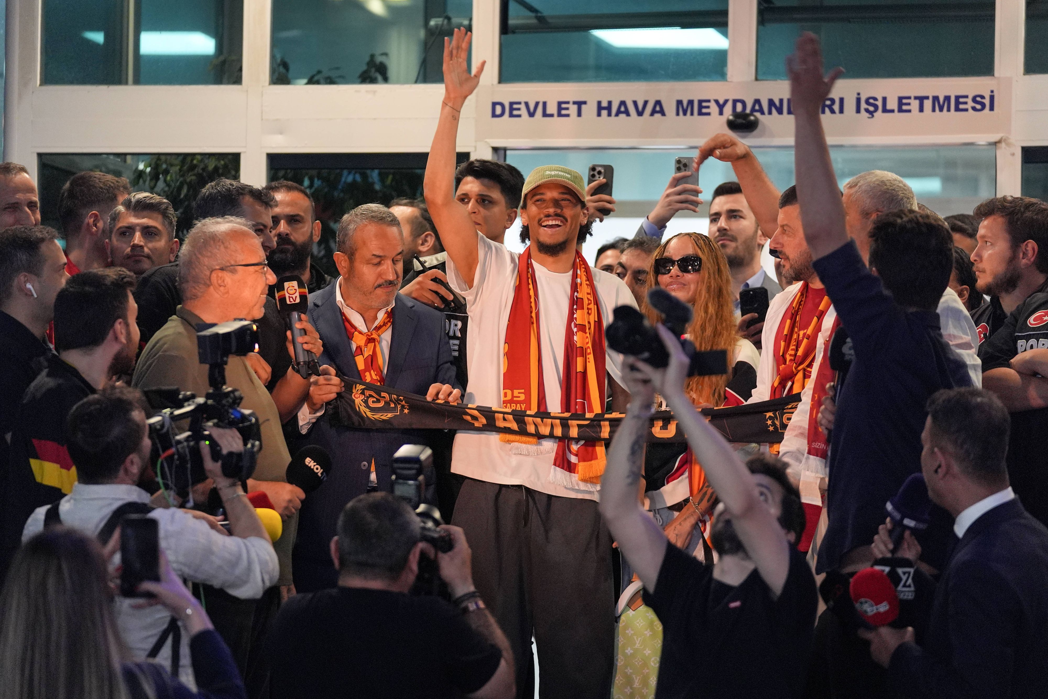 Leroy Sane wurde in Istanbul bejubelt.