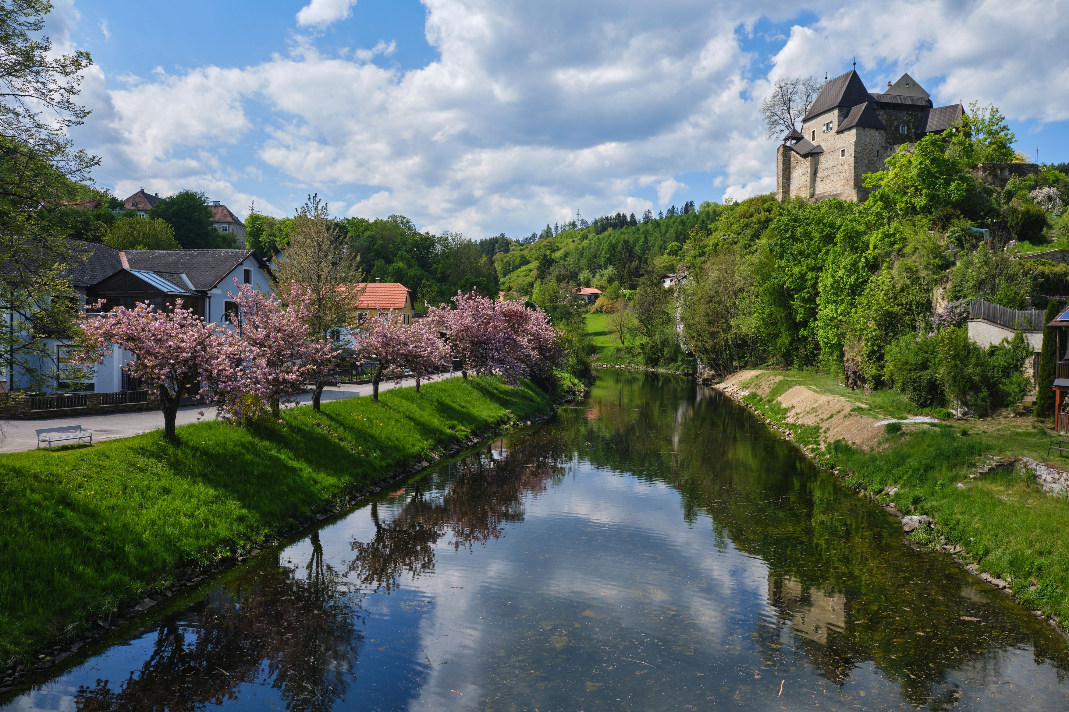 Burg Krumau an der Kamp.