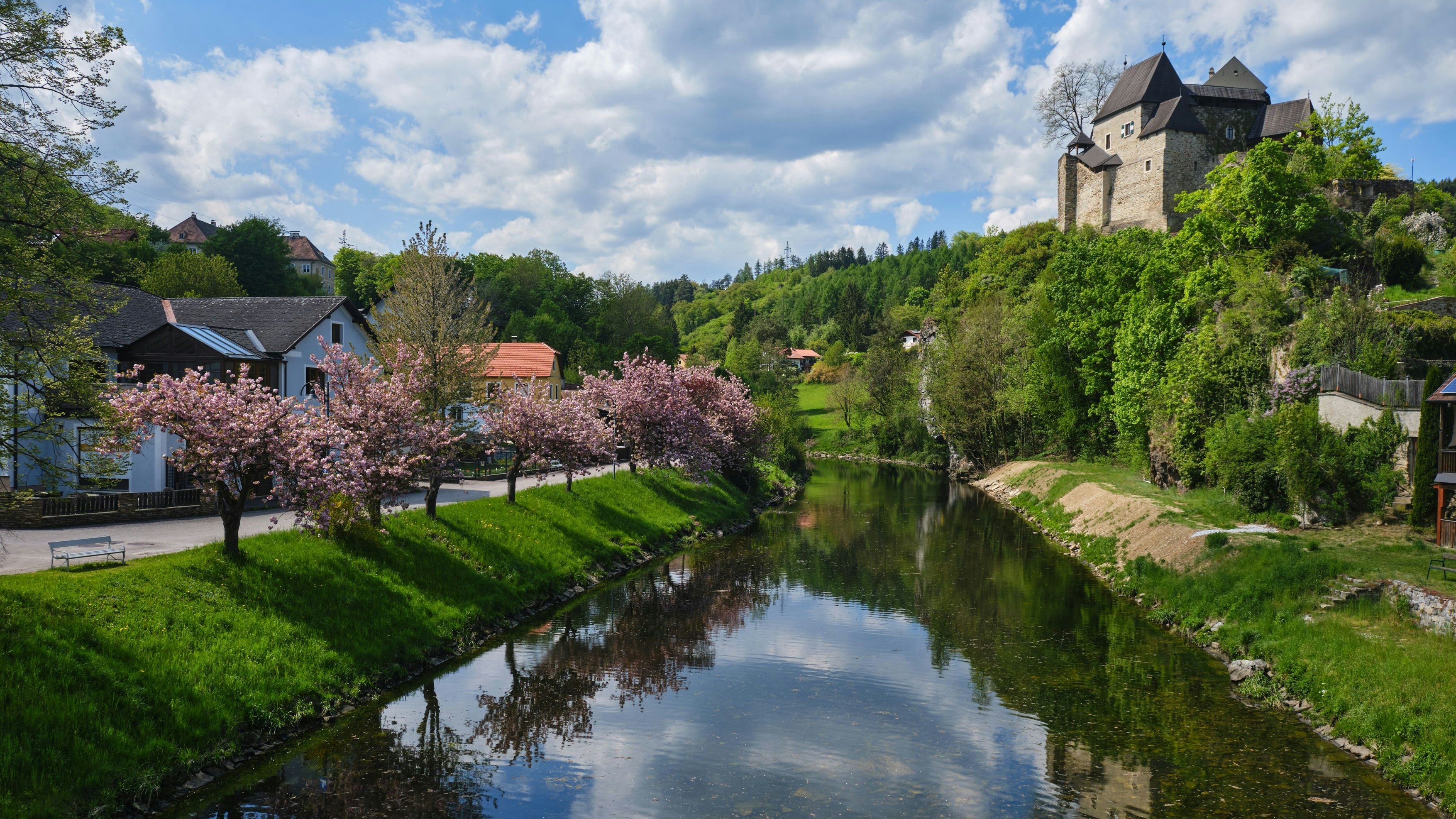 Burg Krumau an der Kamp.