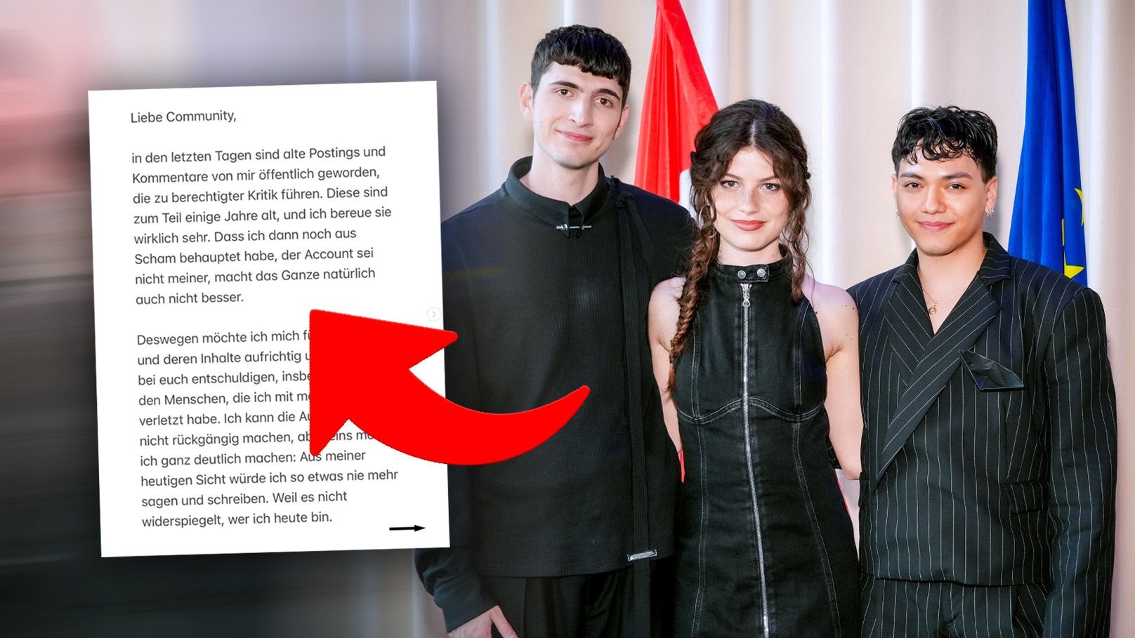 Heute.at - Skandal um ESC-Star! Wiener entschuldigt sich jetzt