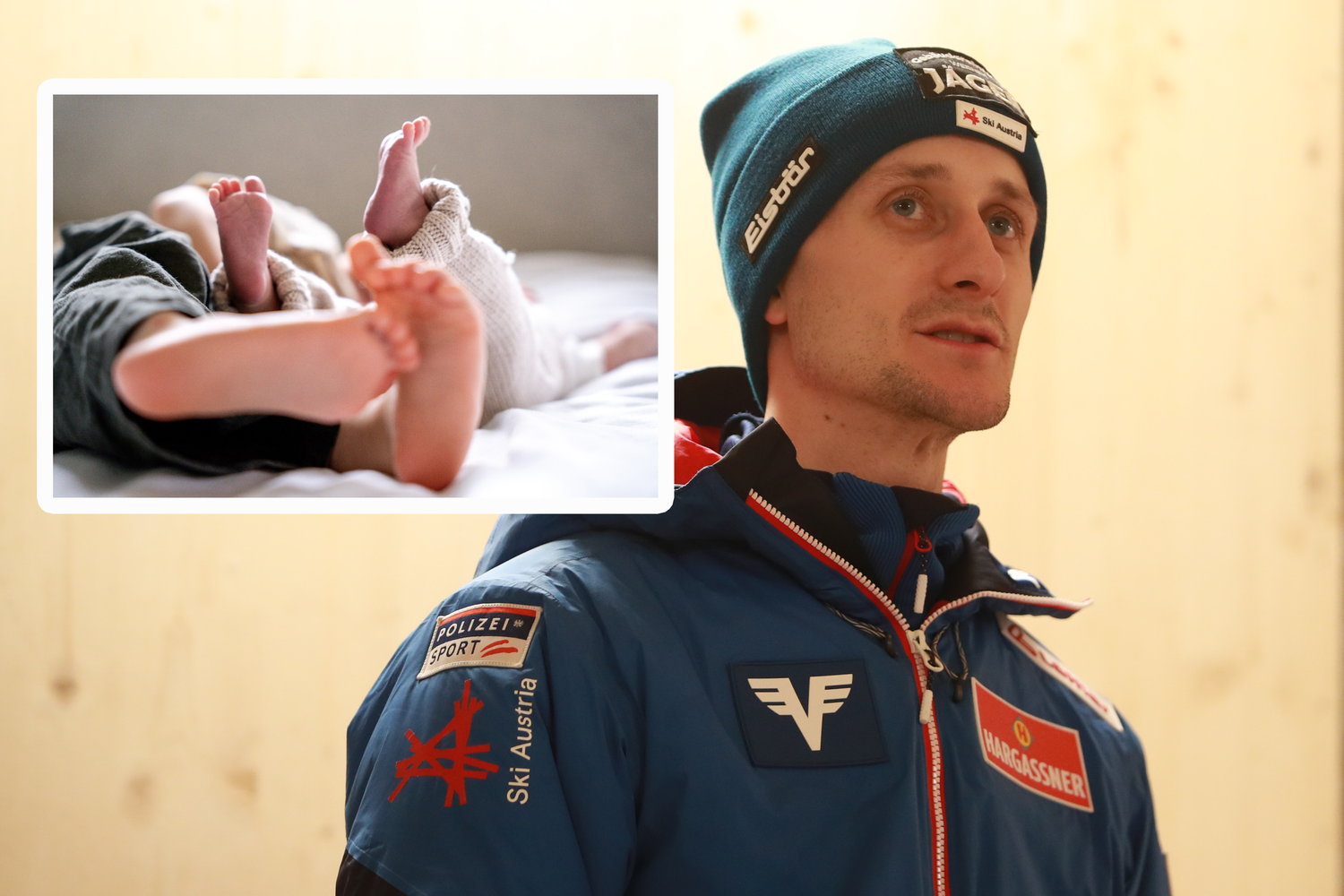 Clemens Aigner verkündet die Geburt seines zweiten Kindes.