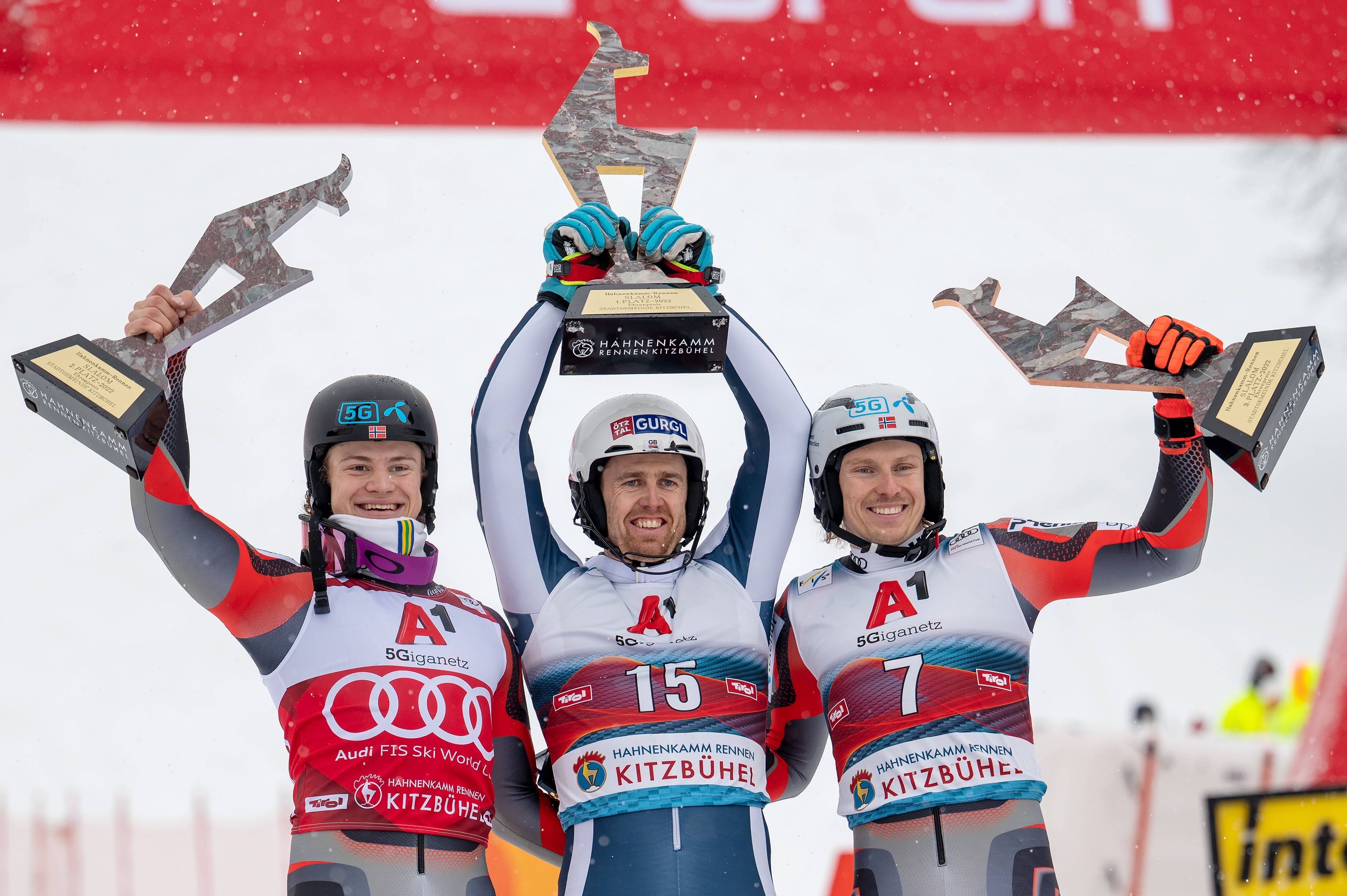 Dave Ryding (m.) beendet nächstes Jahr seine Karriere.